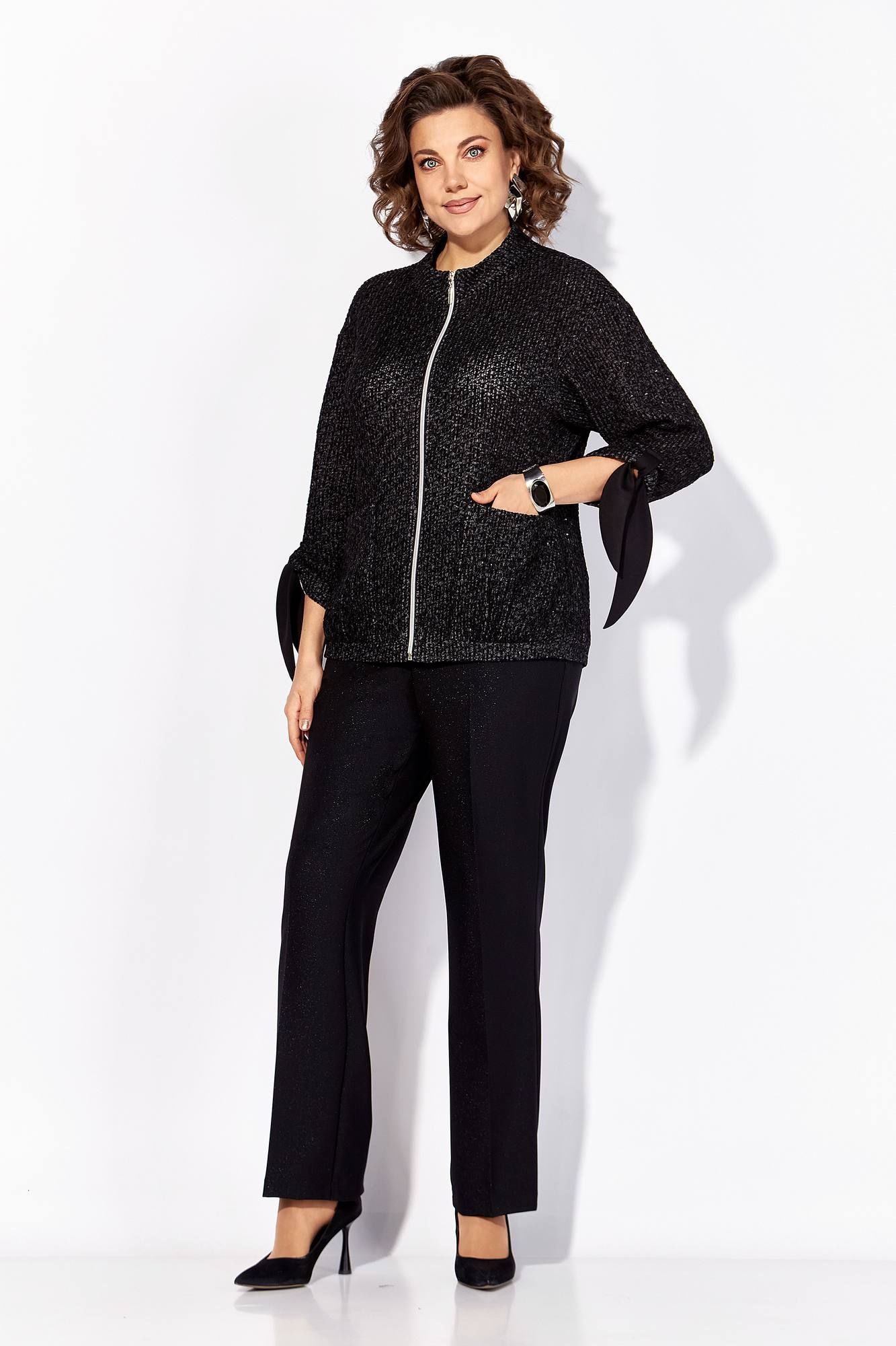 Комплекты брючные Liliana 1493БрПн черный