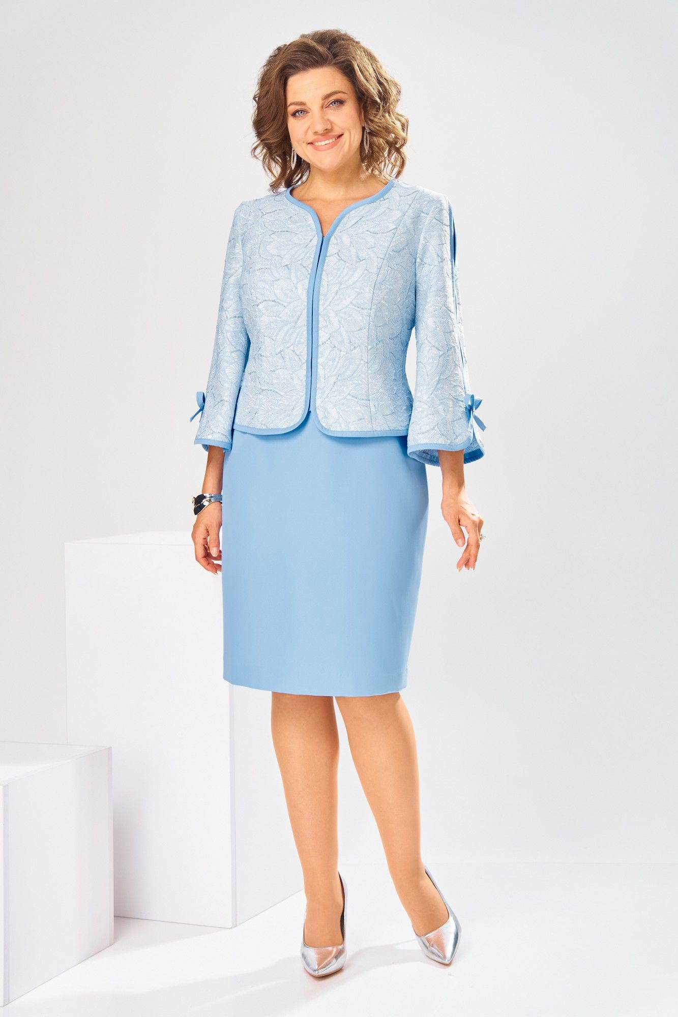 Платья Romanovich Style 1-2748 голубой