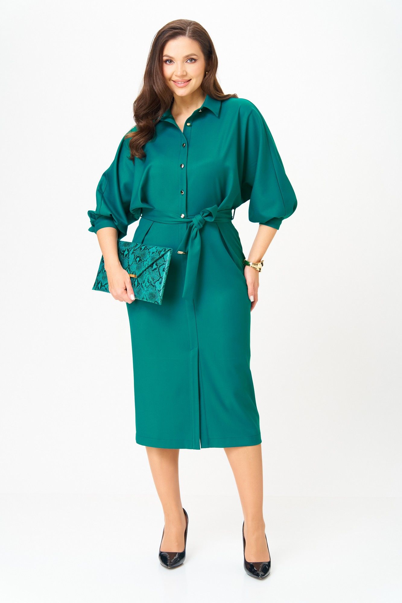 Платья Michel chic 2189 изумруд