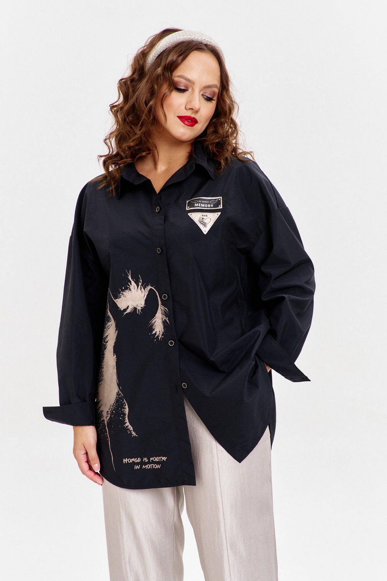 Рубашки AVE RARA 2251 черный