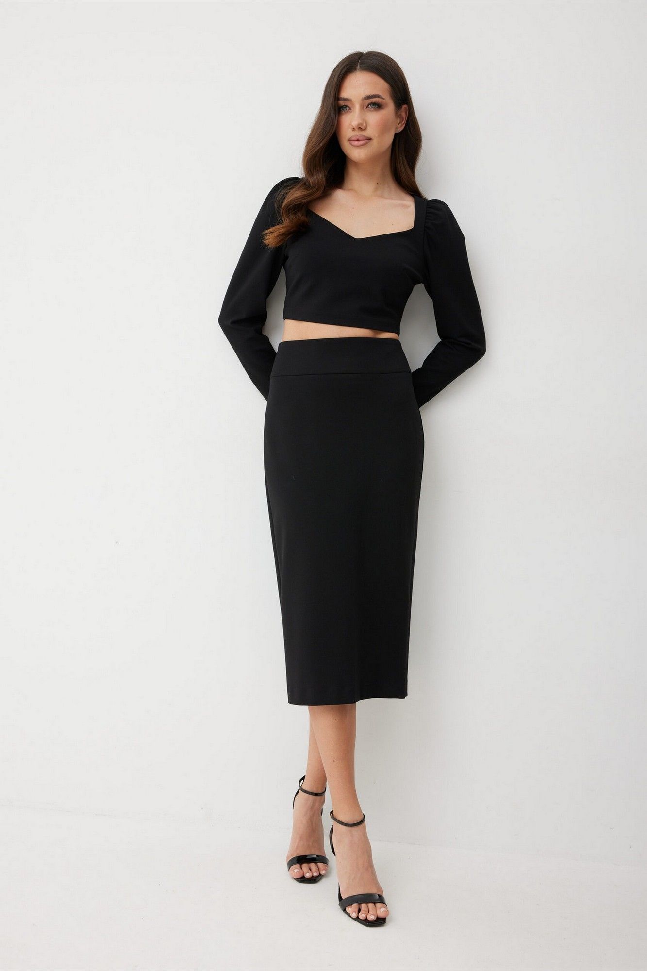 Юбки T.N.D М379 черный