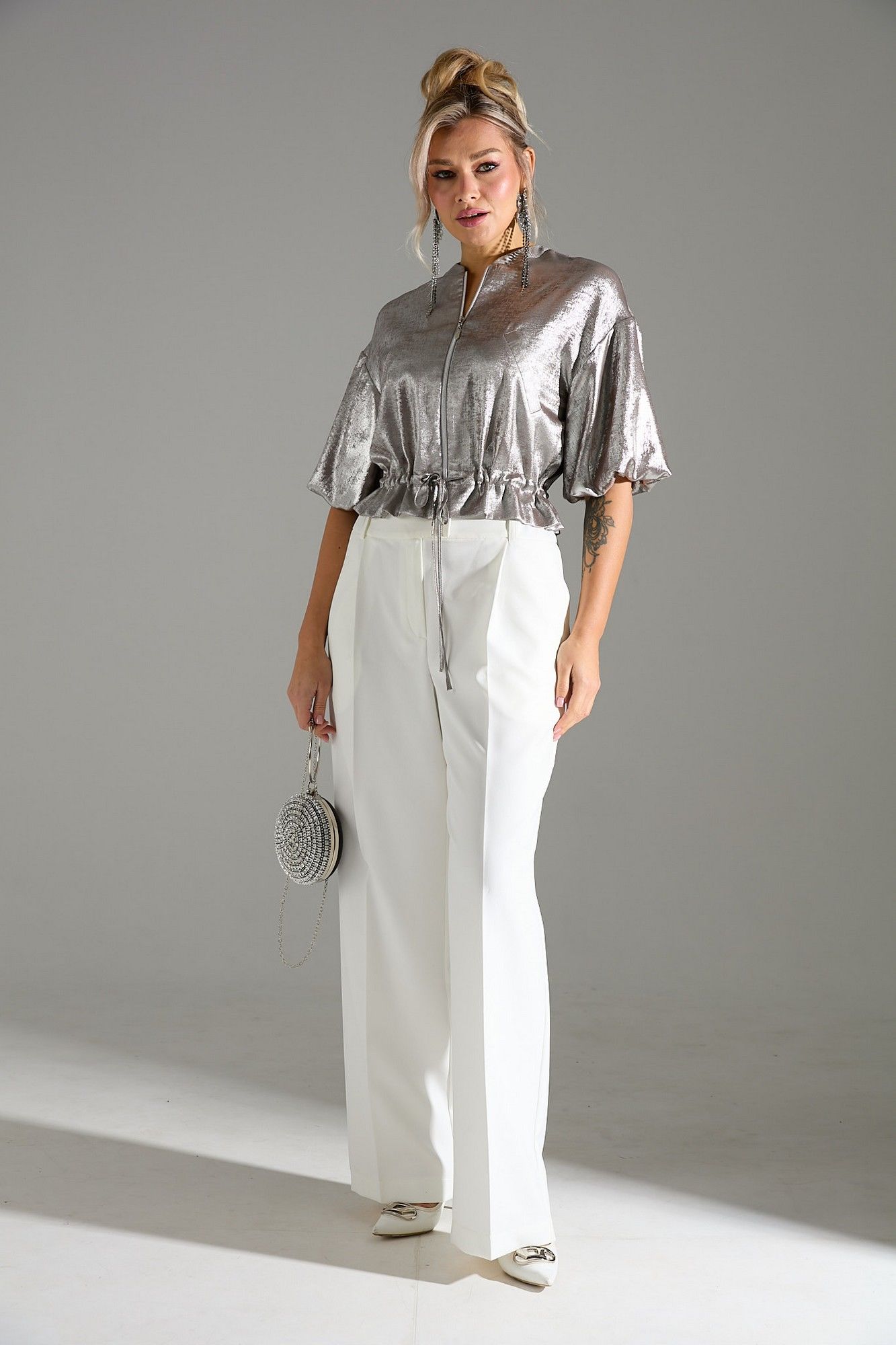 Комплекты брючные LM К1340146 бежевый_шиммер