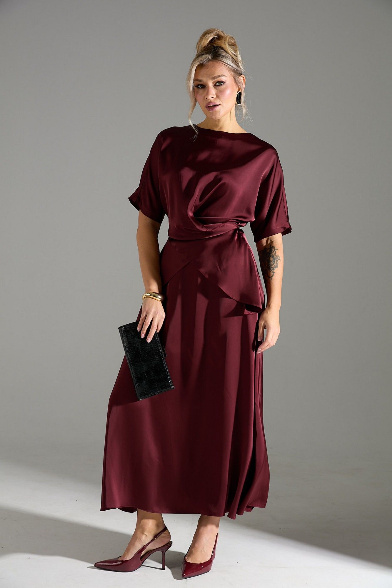 Комплекты юбочные LM К1180114 бордовый