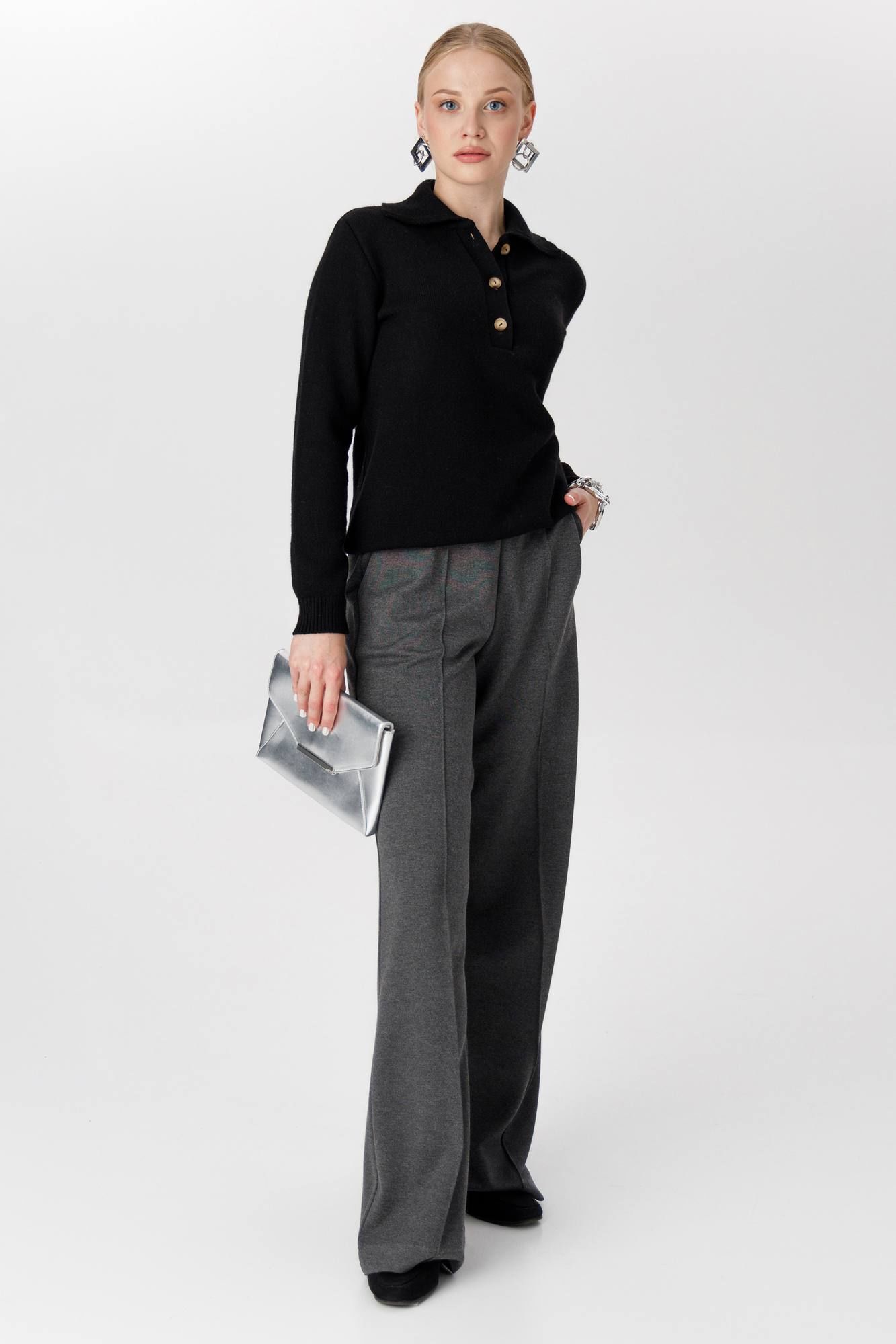 Брюки Romgil РП0091-ВИ5 серый-меланж