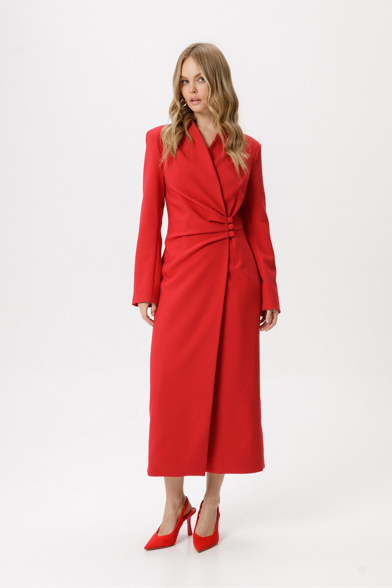 Платья PiRS 6299 красный