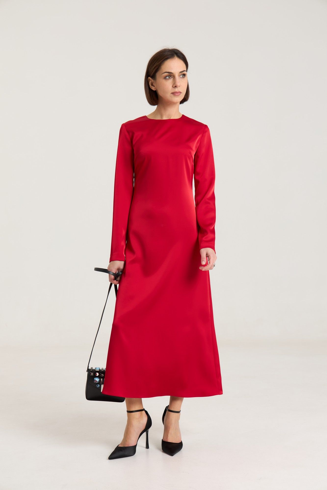 Платья THE NAME 2459 красный