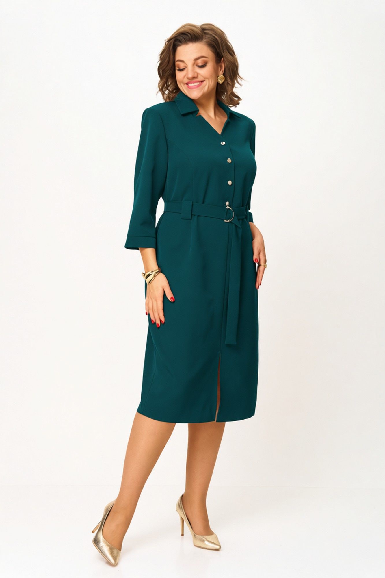 Платья БАГРЯНИЦА 5100 бирюза