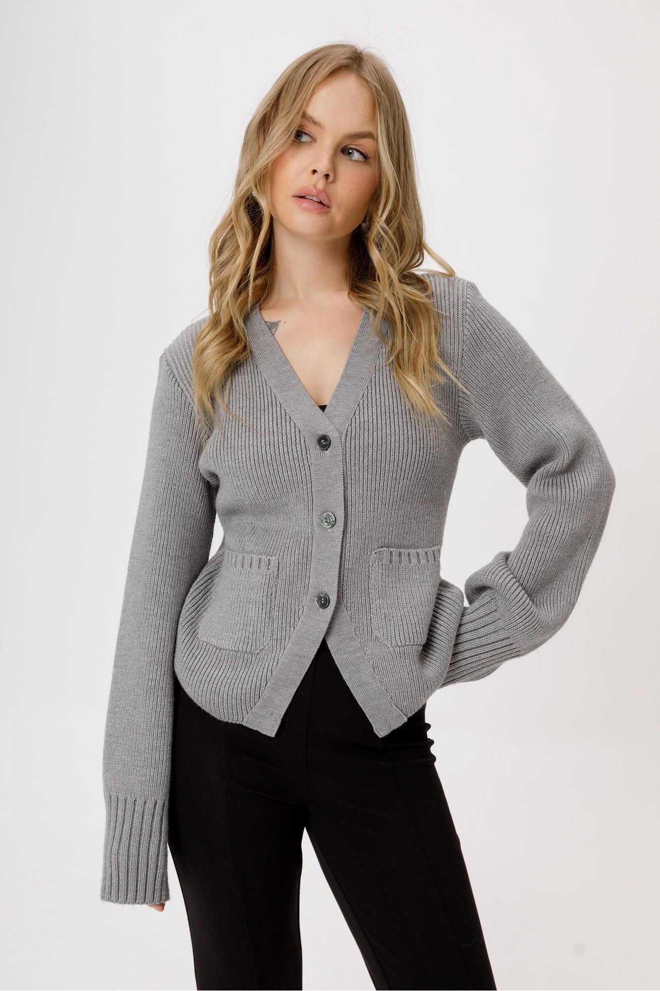 Жакеты PiRS 6385 серый