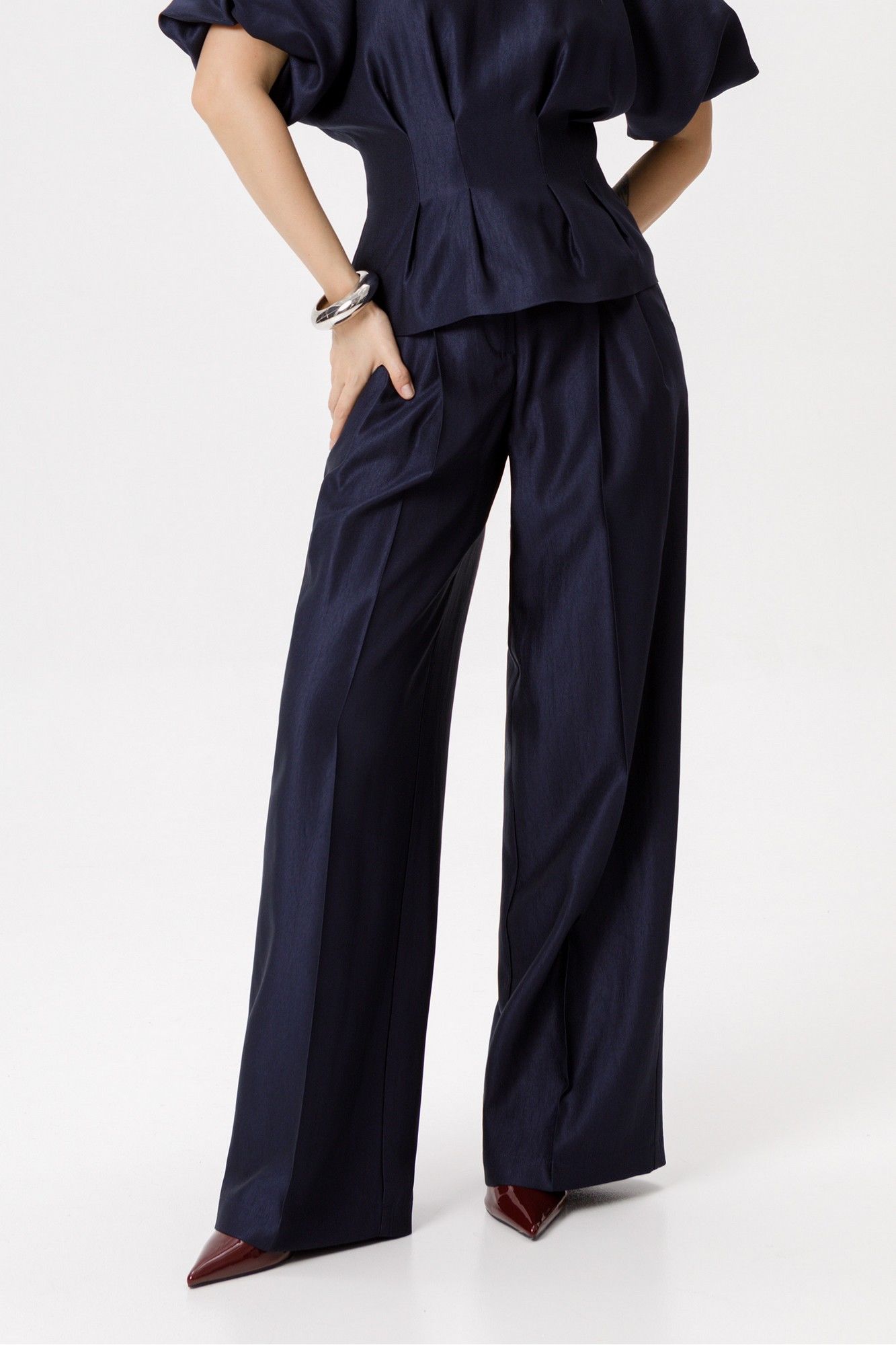 Брюки PiRS 6419 темно-синий