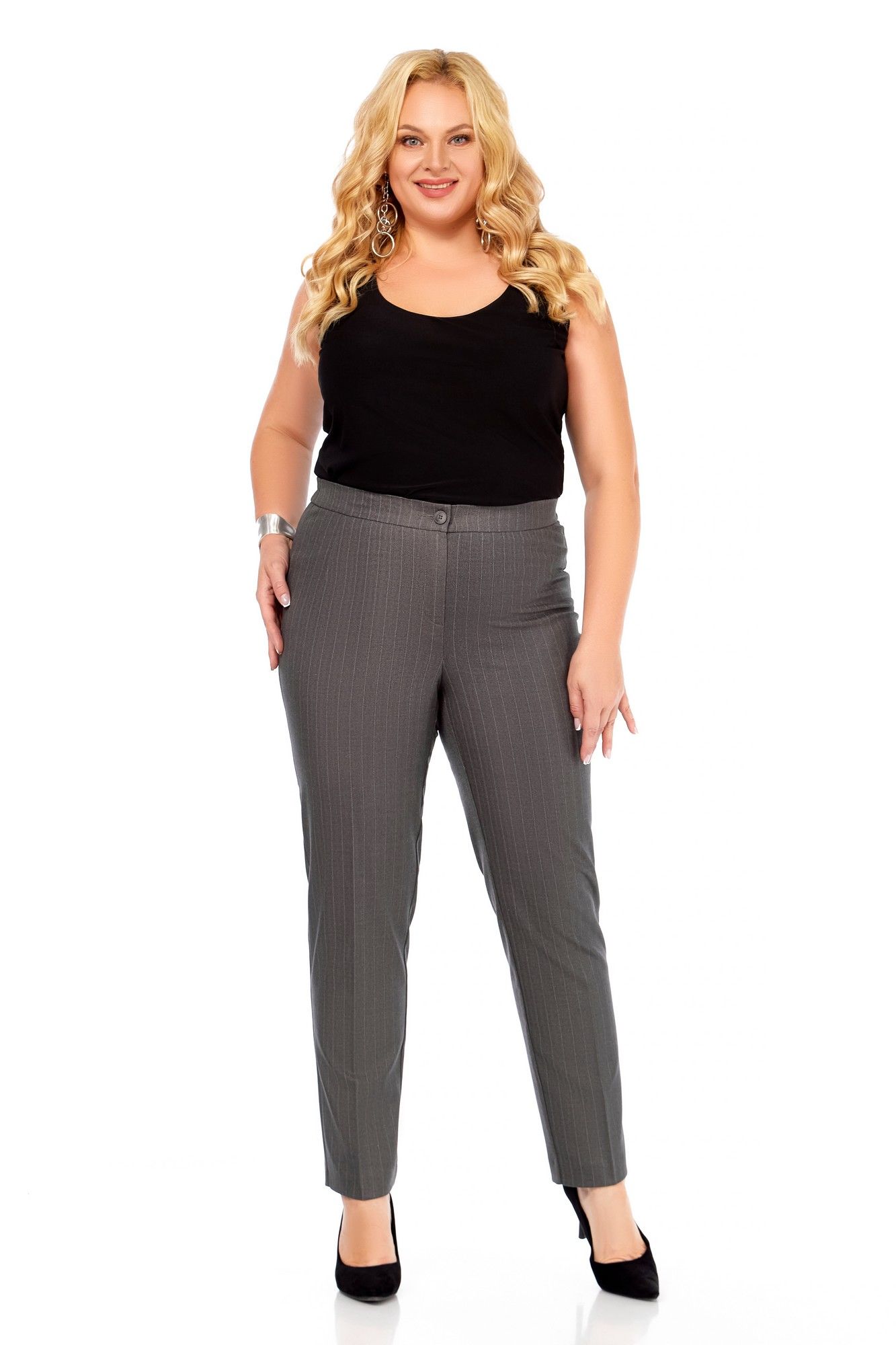 Брюки Ольга Стиль С-964 серый