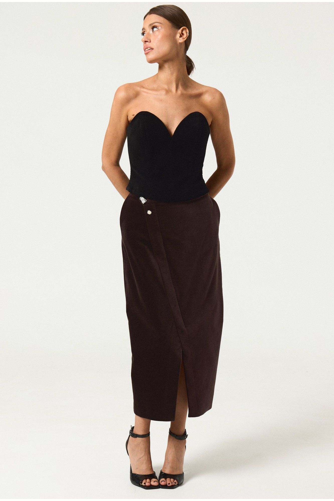 Юбки ATTIKA A3464 коричневый