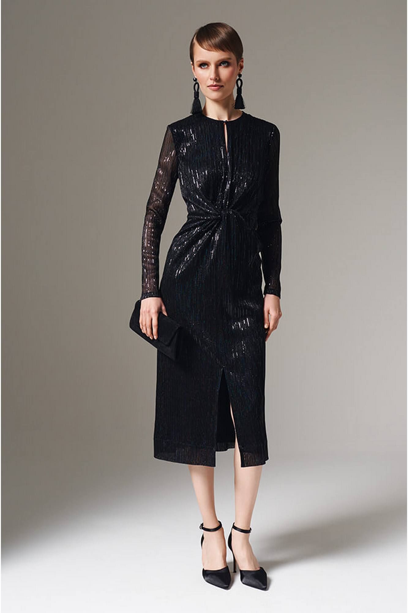 Платья Nelva 51595 черный