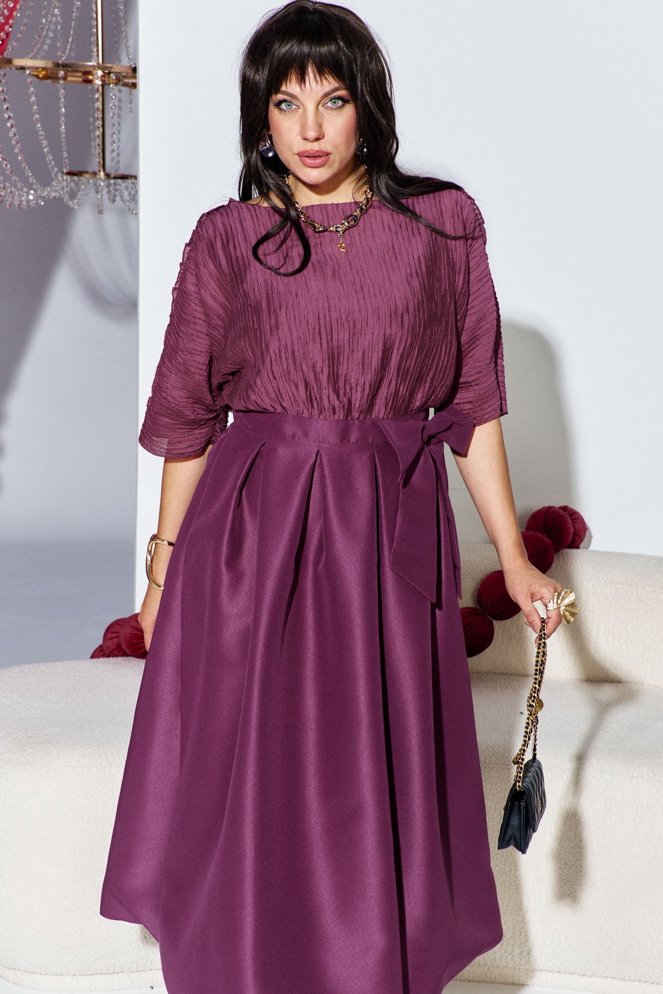 Платья Vittoria Queen 26913/1 винный