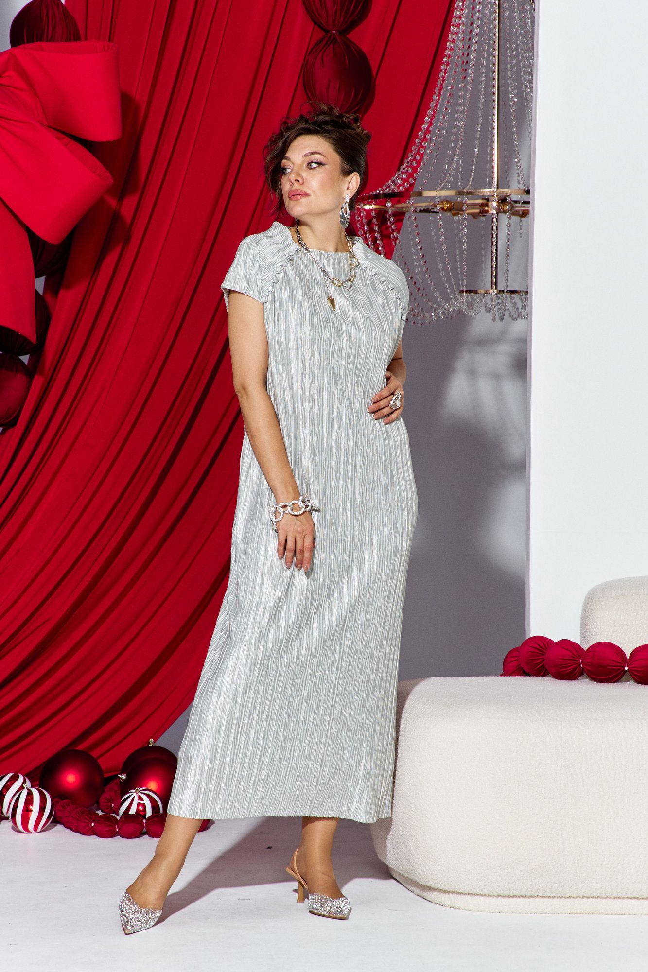 Платья Vittoria Queen 28513/2 серый