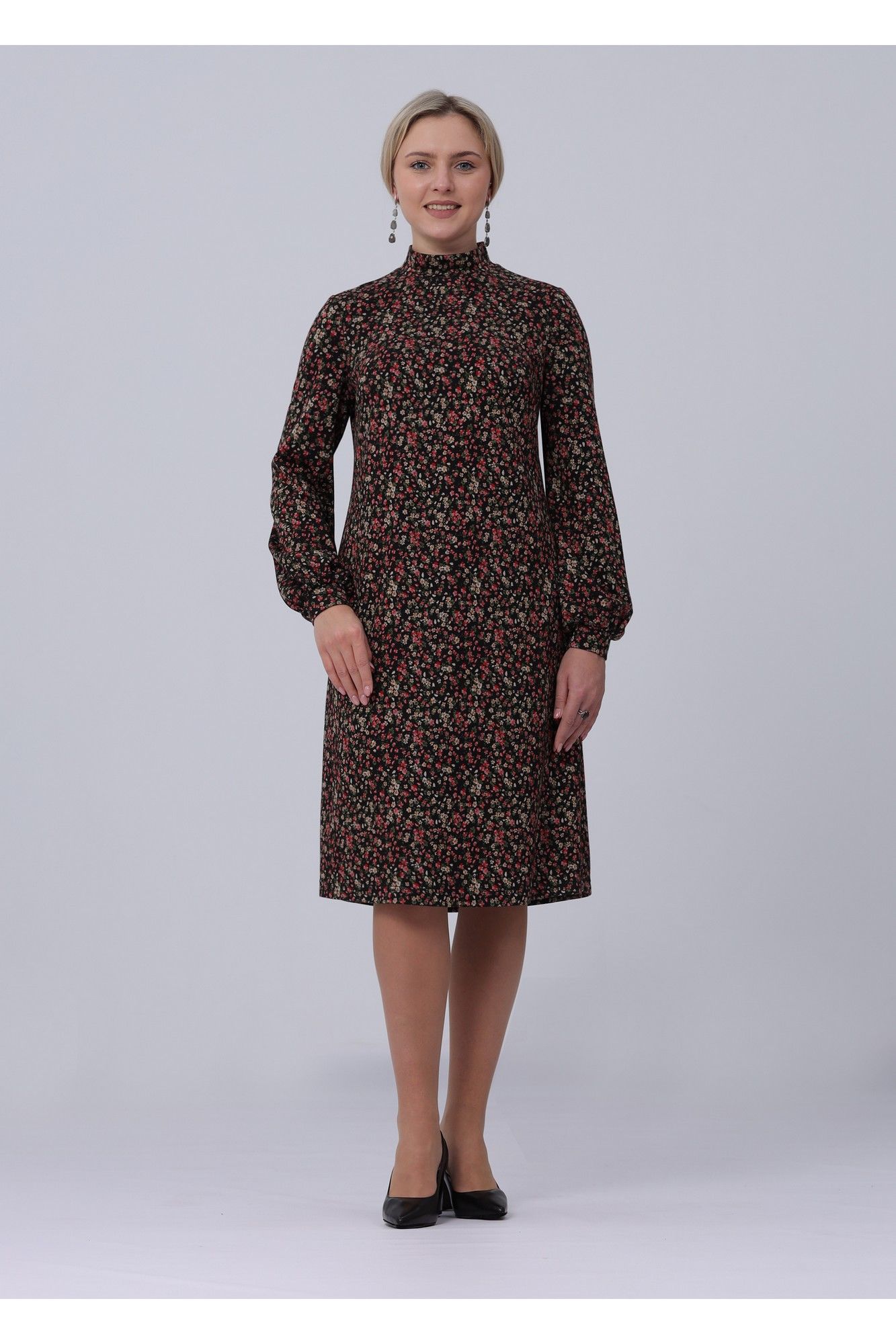 Платья Полинушка 644/1 мелкие цветочки