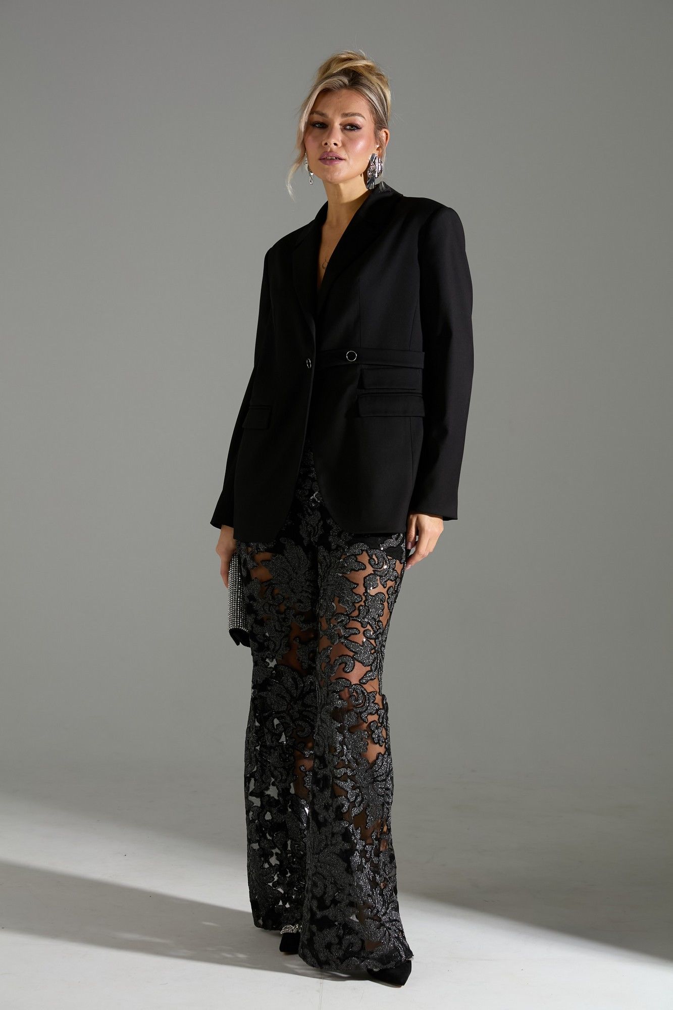 Брючные костюмы LM К43040 черный