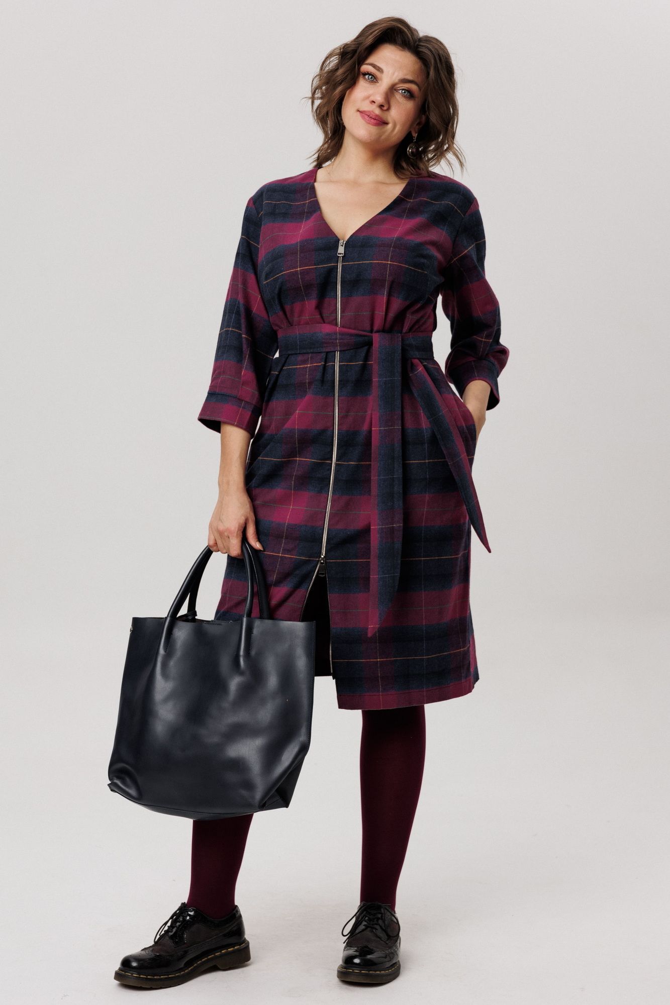 Платья Anelli 1728 винная_геометрия