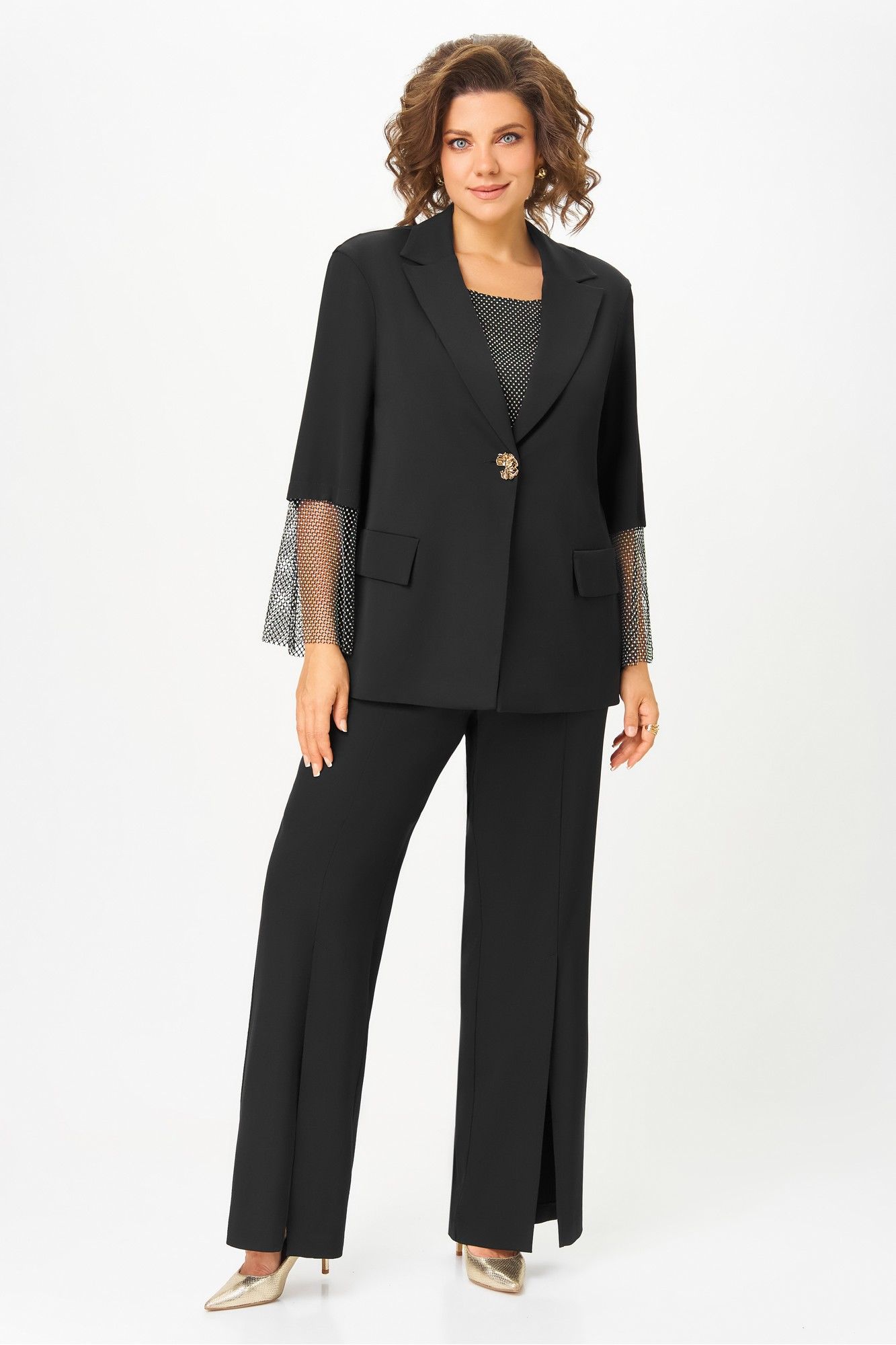 Брючные костюмы DaLi 7064 чёрный