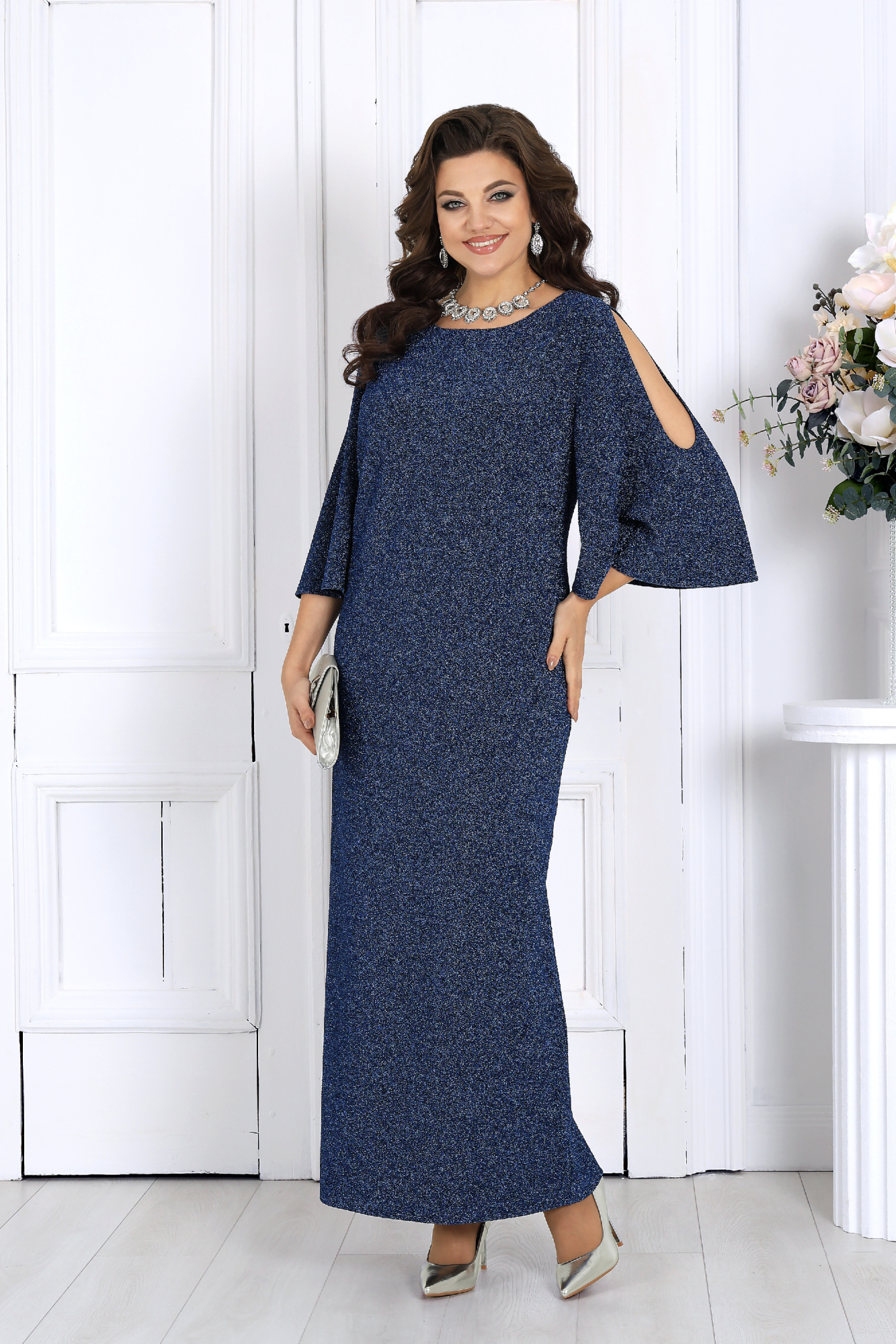 Платья Ninele 6083 светло-синий