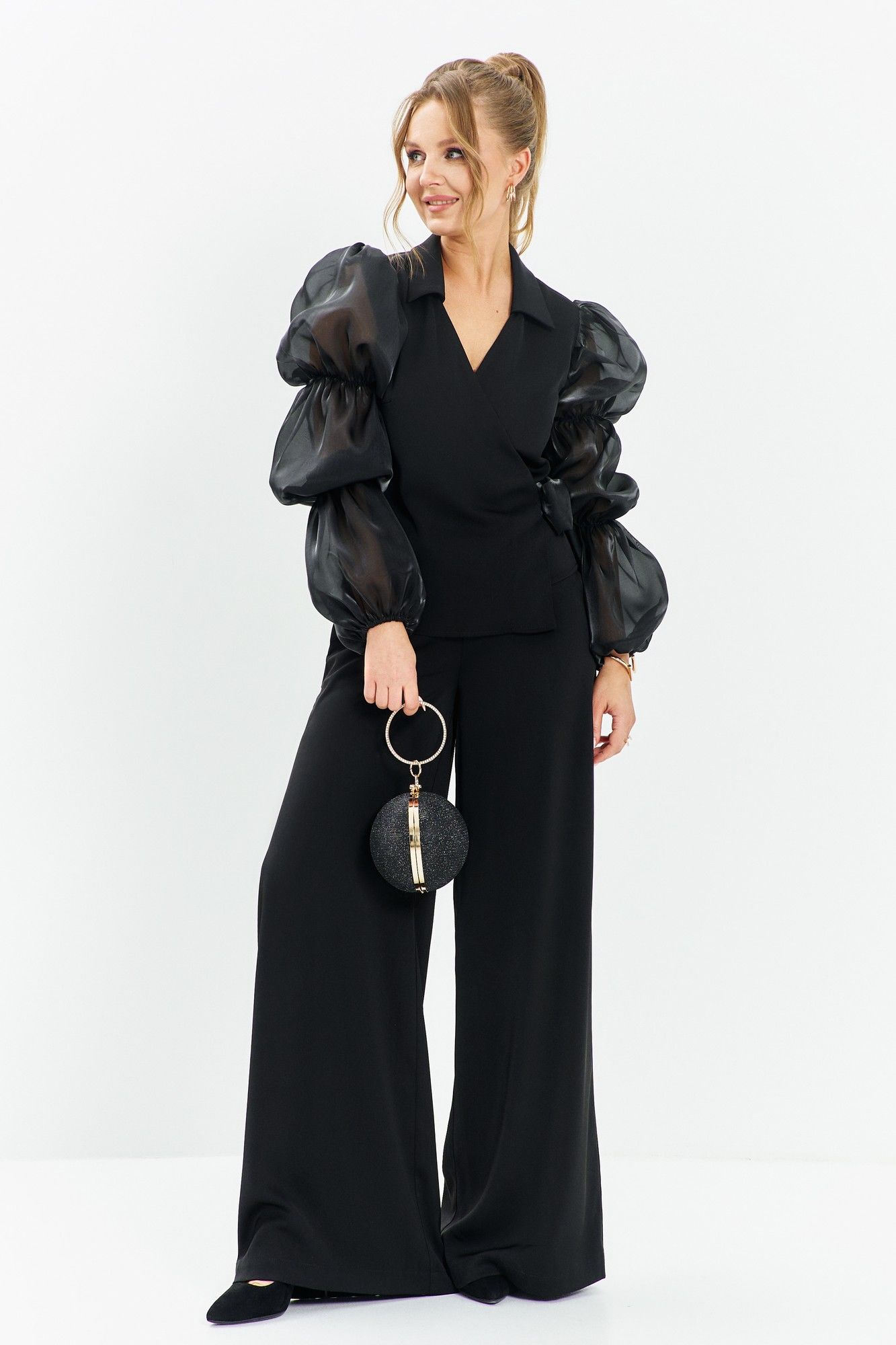 Комплекты брючные Euromoda 671 черный