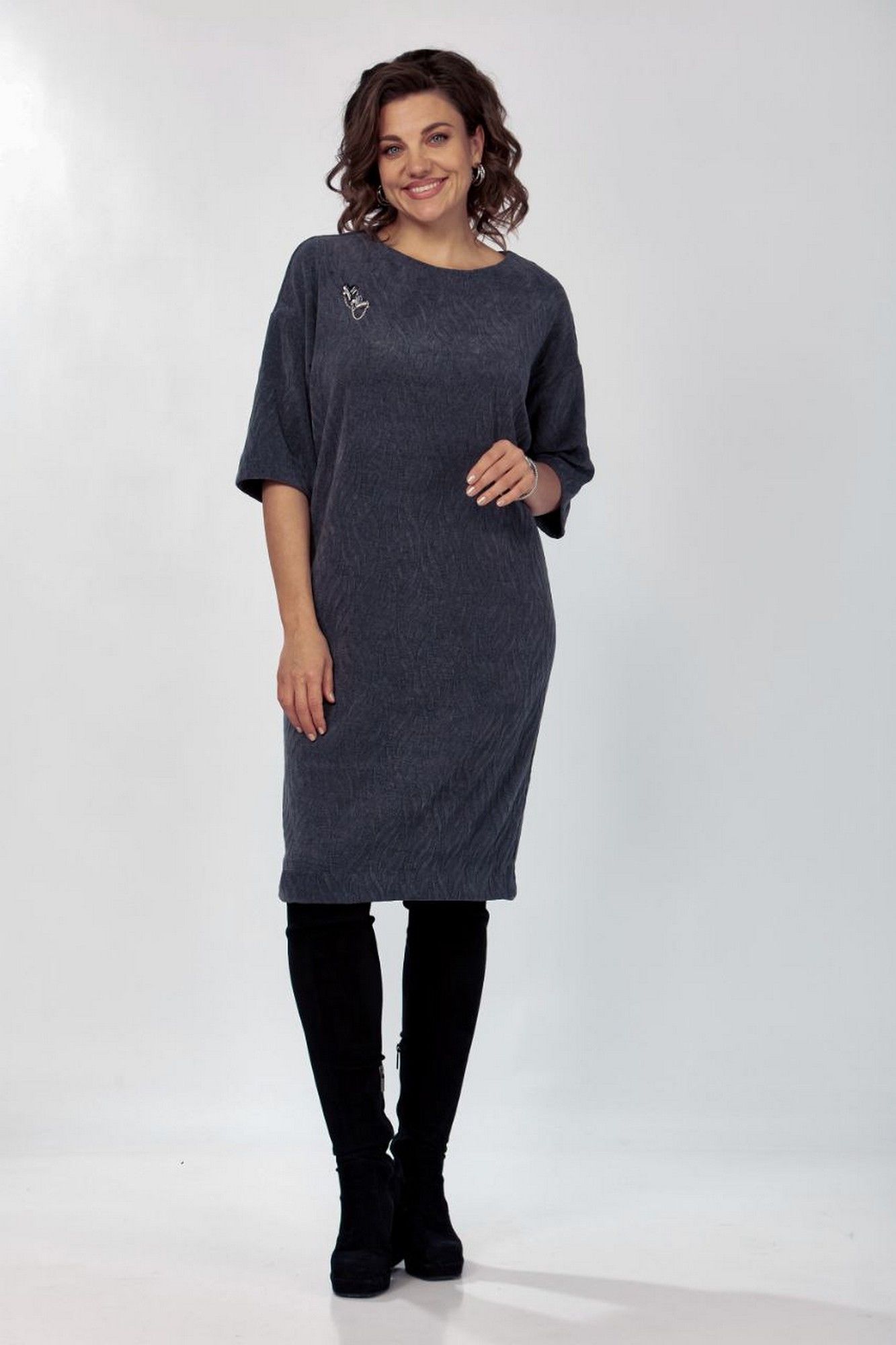 Платья Verita 2424 серый