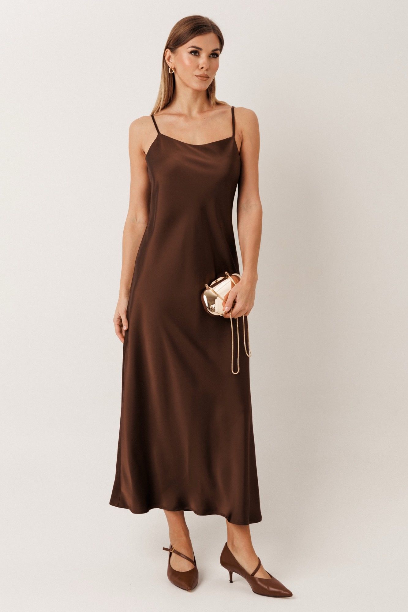 Платья KOKOdea 70010 шоколад