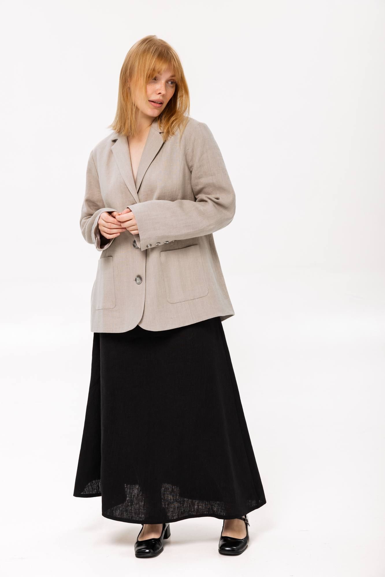 Жакеты SHLOMO 6-1 светло-серый