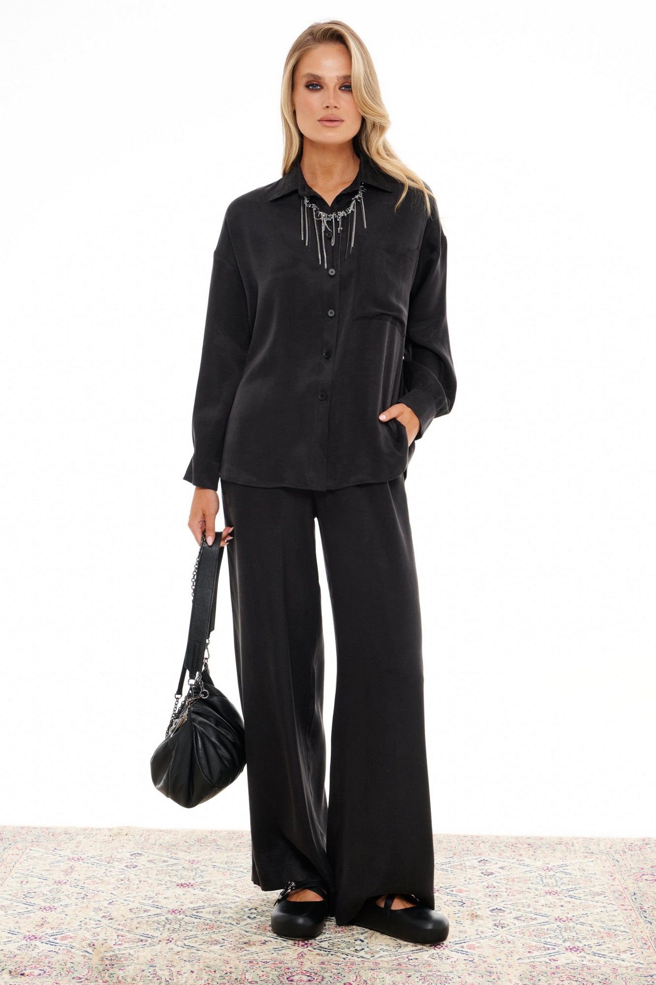 Комплекты брючные Prestige 5537 черный