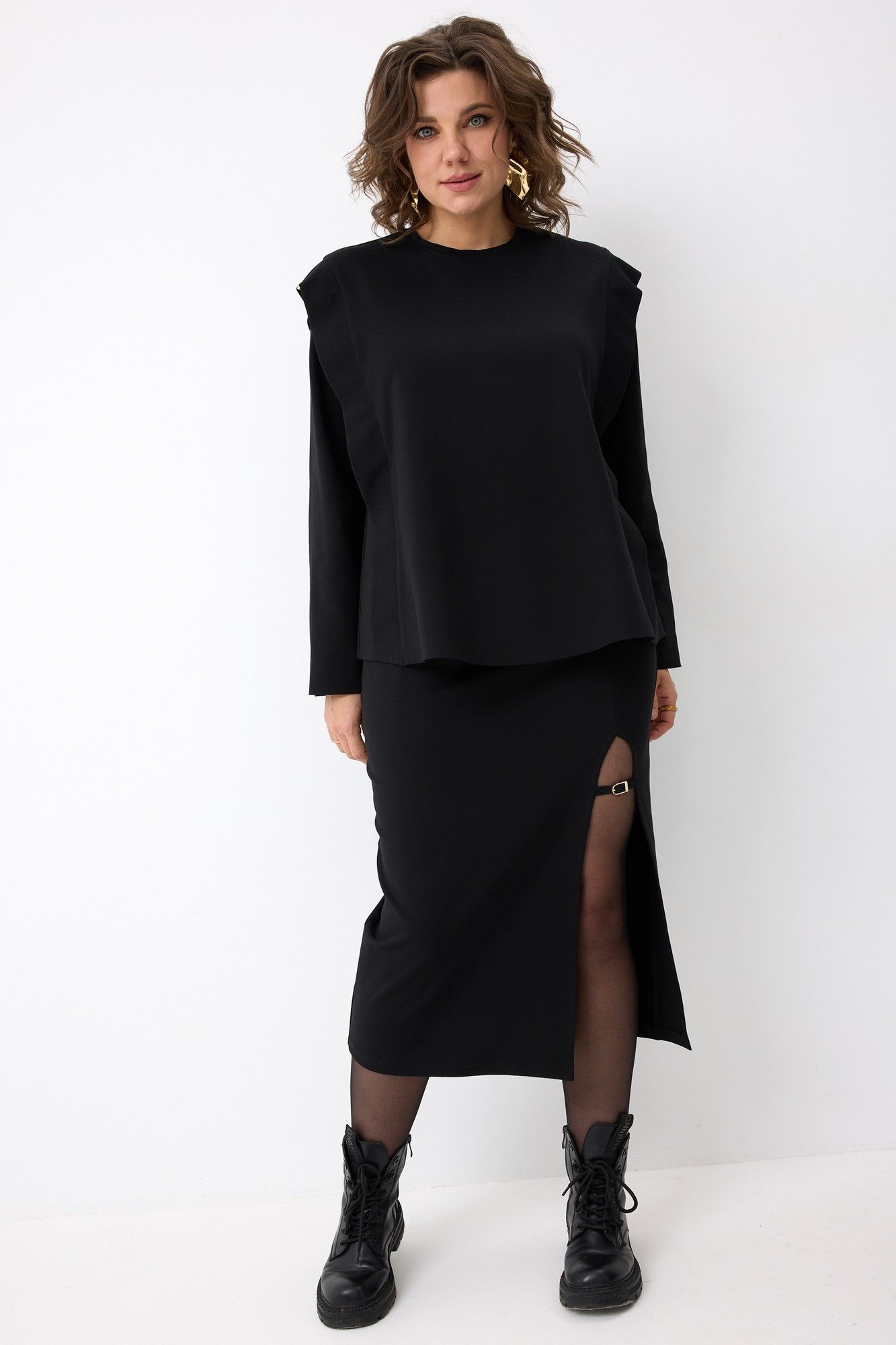 Комплекты юбочные BegiModa 3101 черный