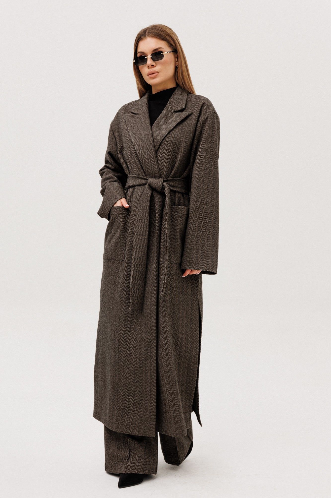 Комплекты брючные Amberа Style 3014 коричневый