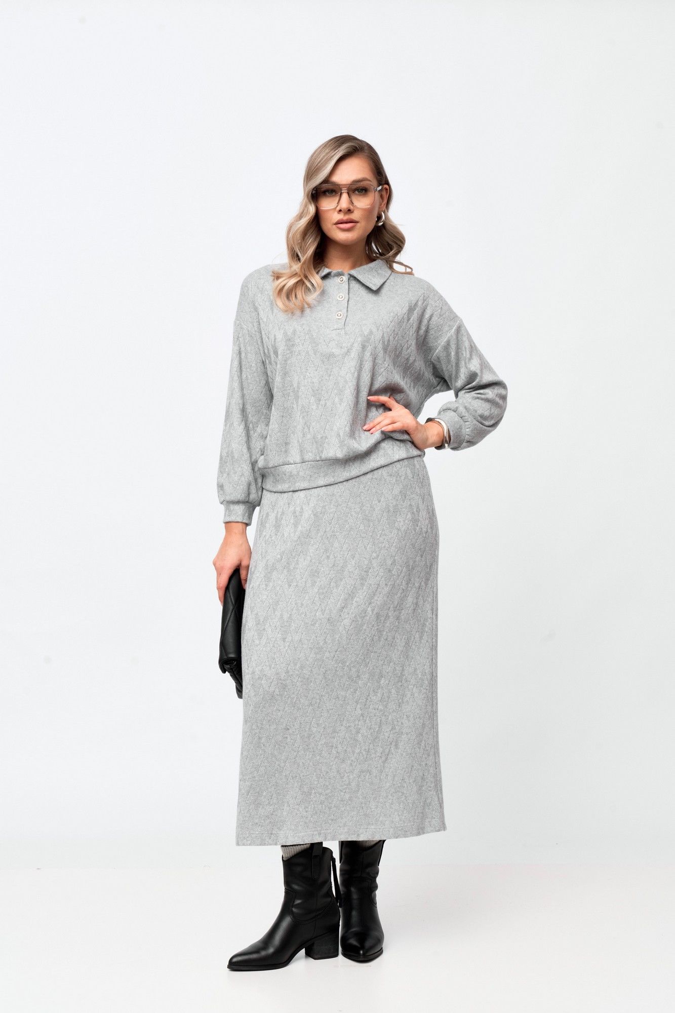 Комплекты юбочные Verita 2428 серый