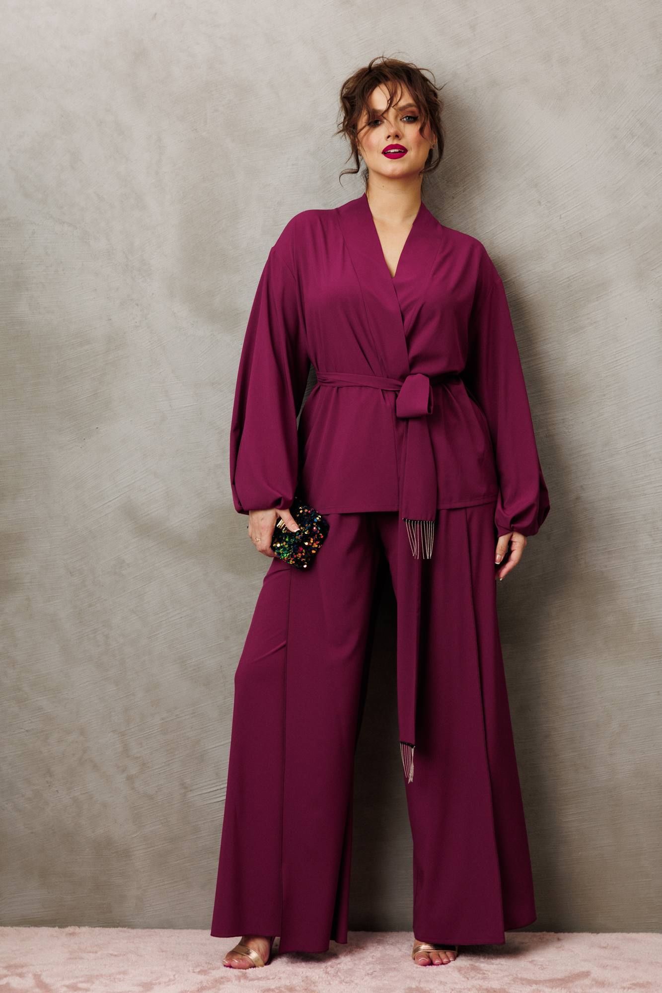 Комплекты брючные Anastasia 1063.1 марсала