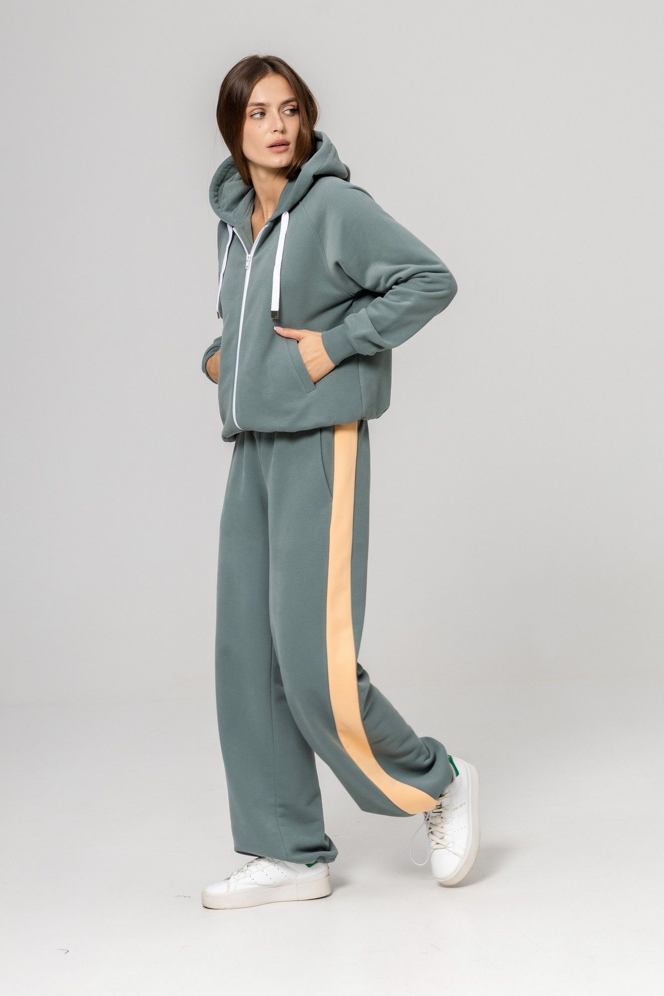 Комплекты брючные Twok 925715 шалфей