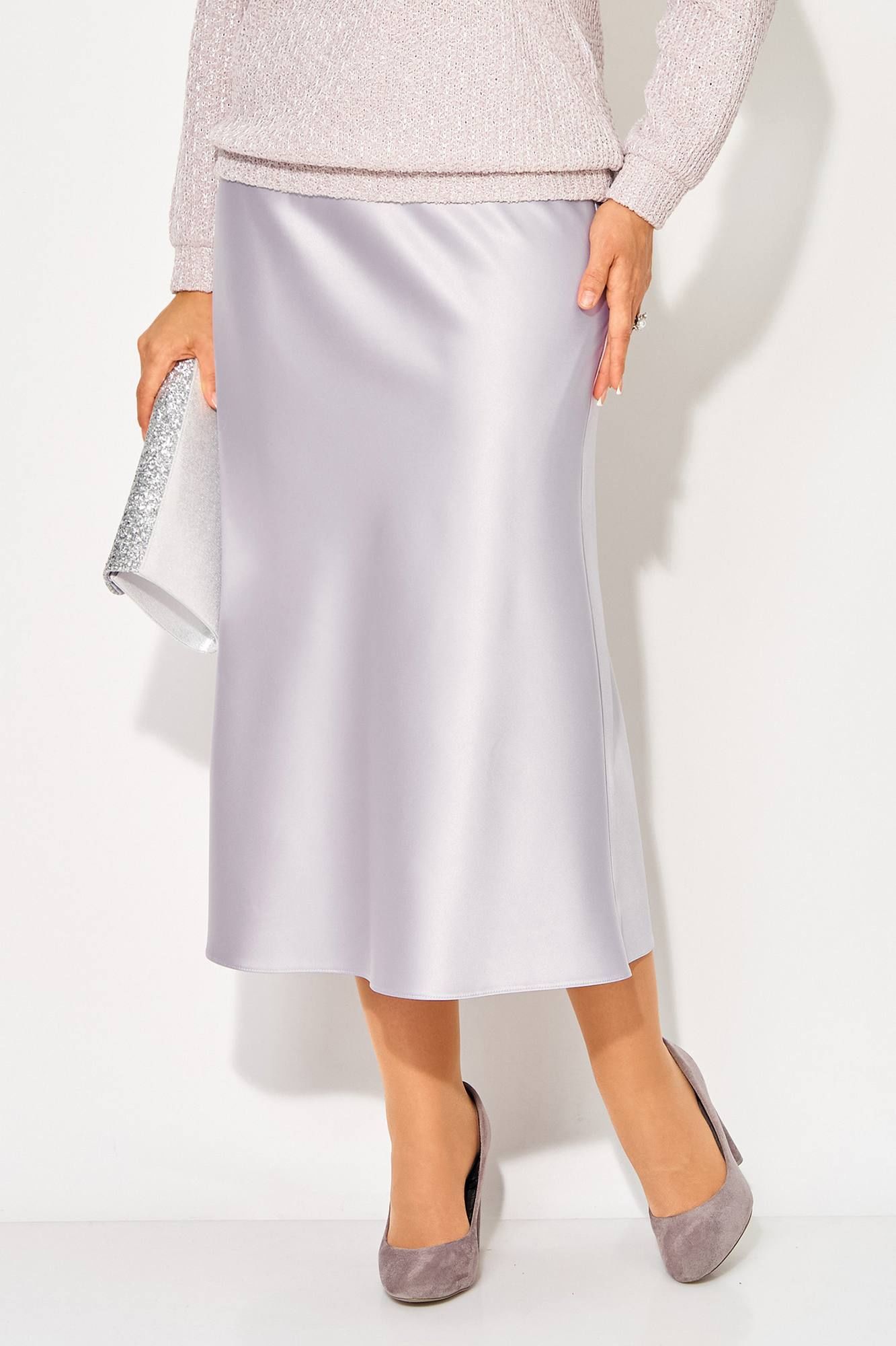 Юбки Liliana 1494ю жемчужный