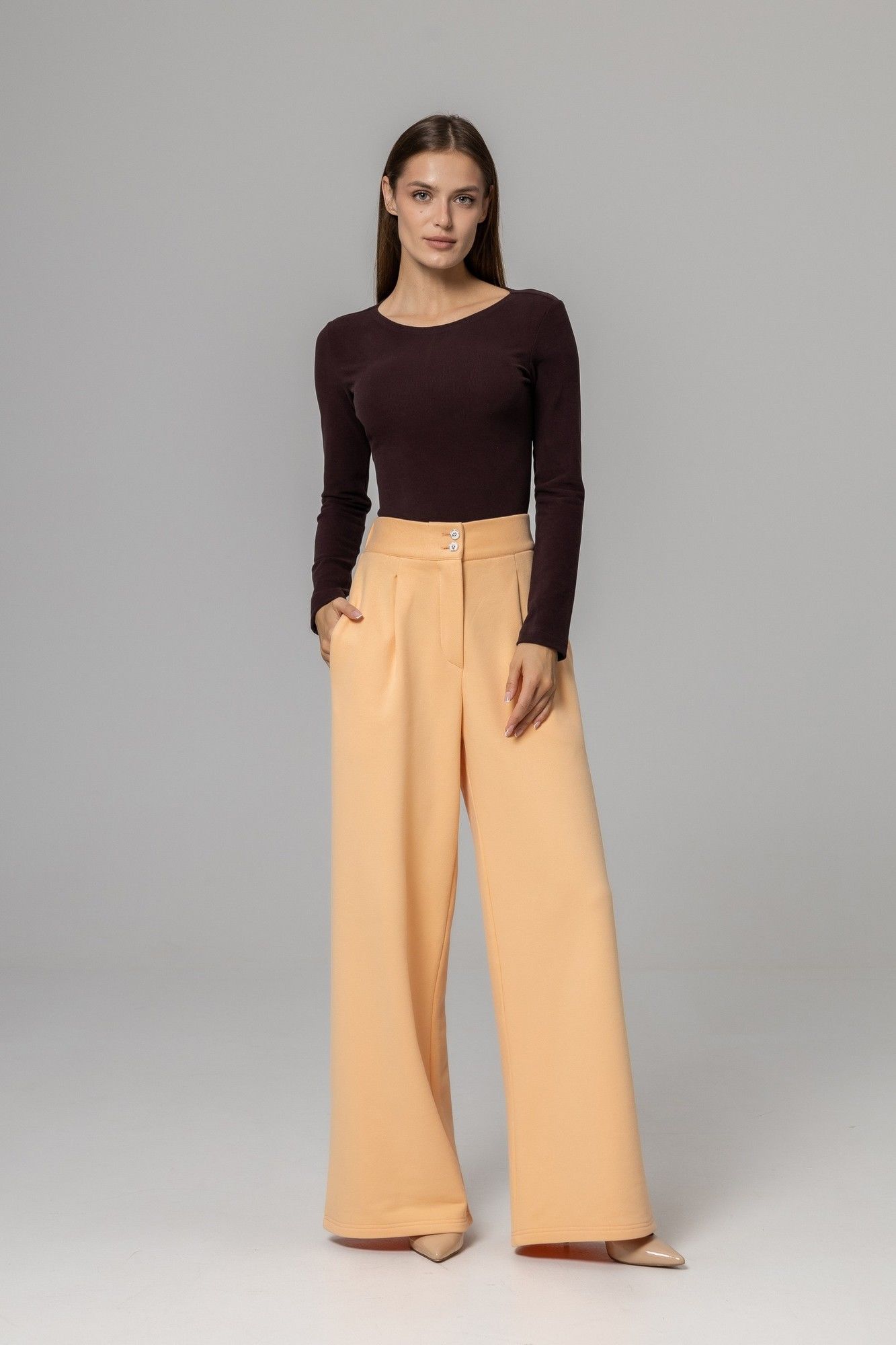 Брюки Twok 925724 персик