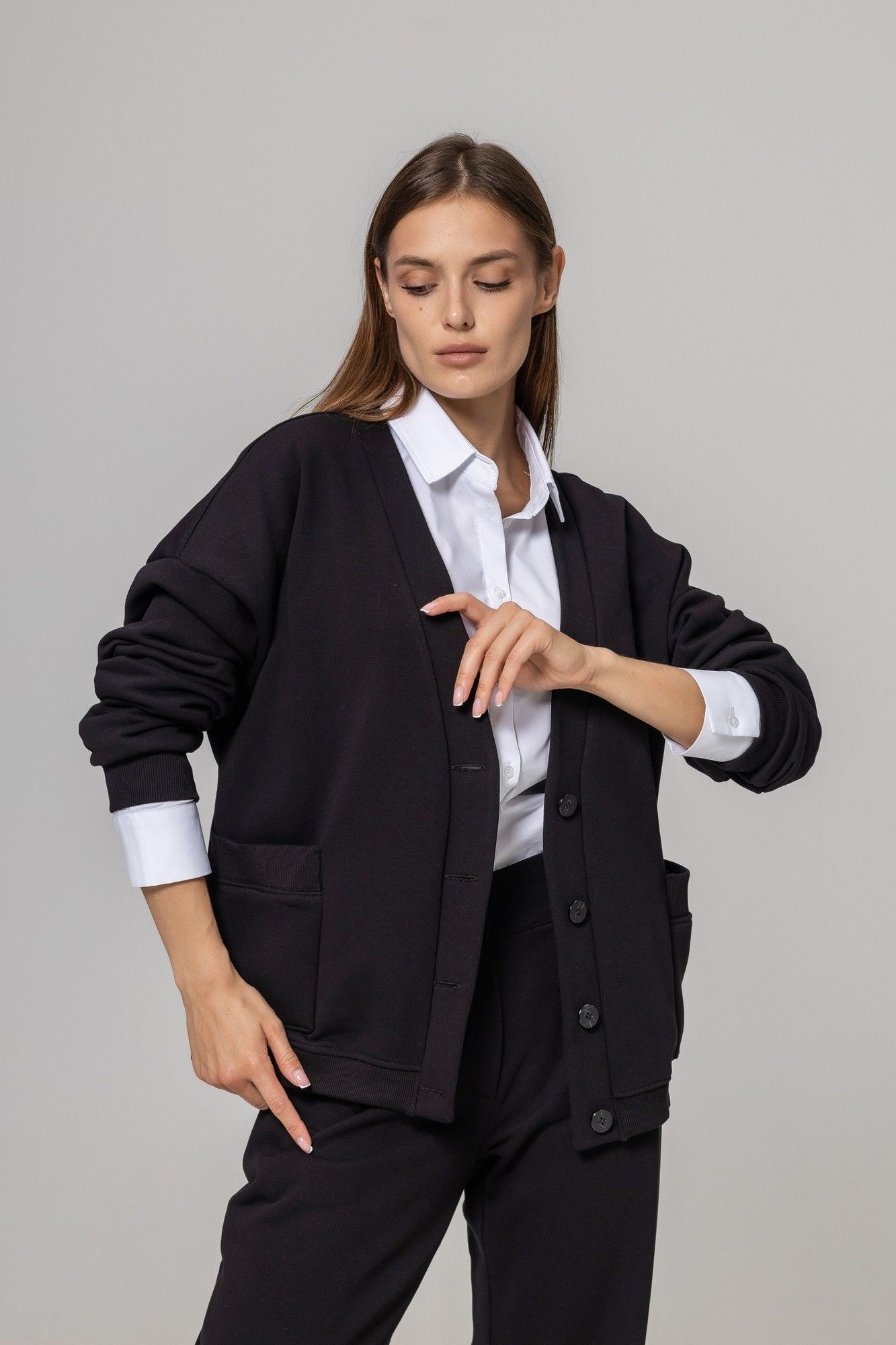 Кардиганы Twok 952735 черный