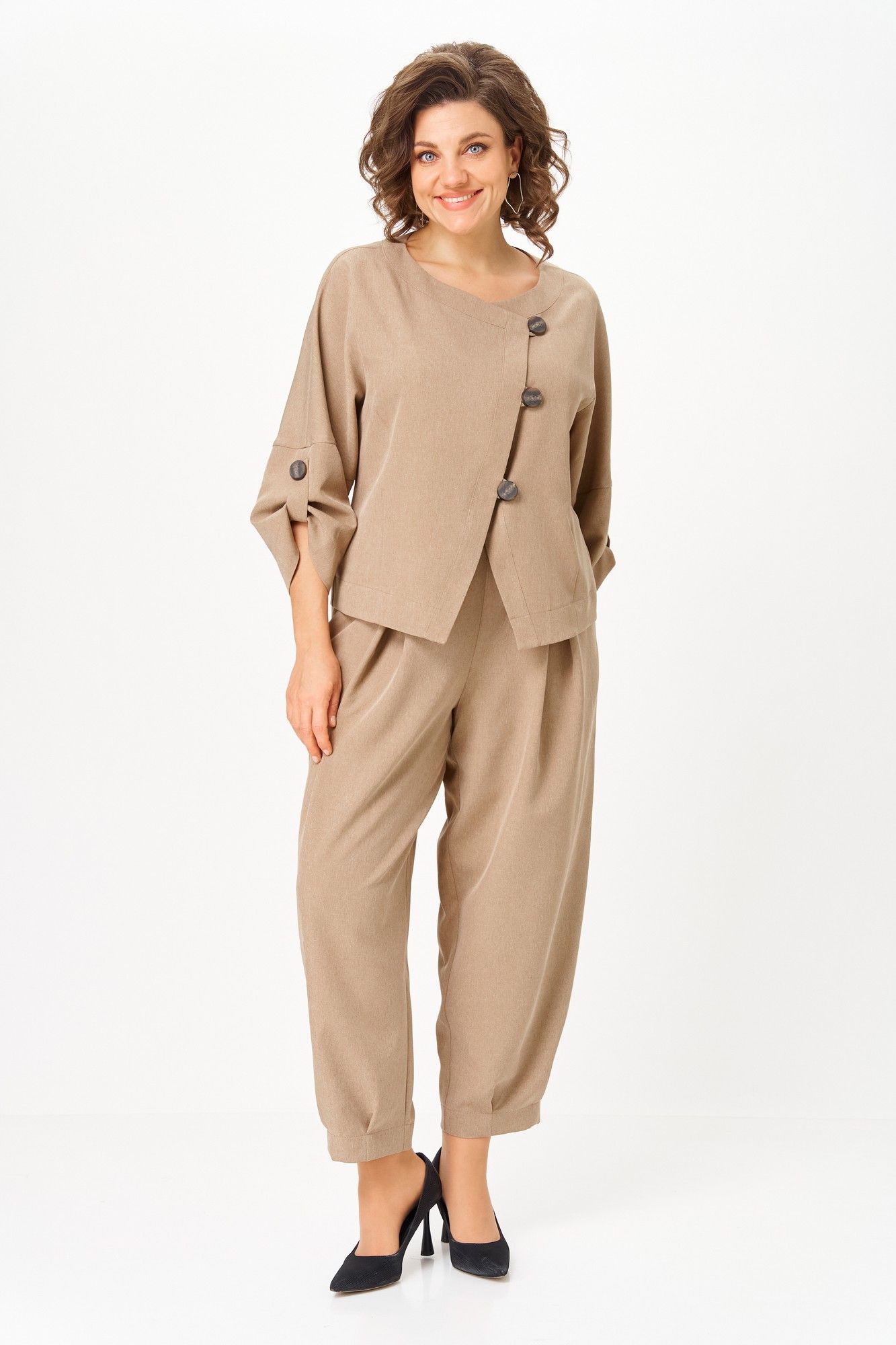 Брючные костюмы Michel chic 1436/1 песочный