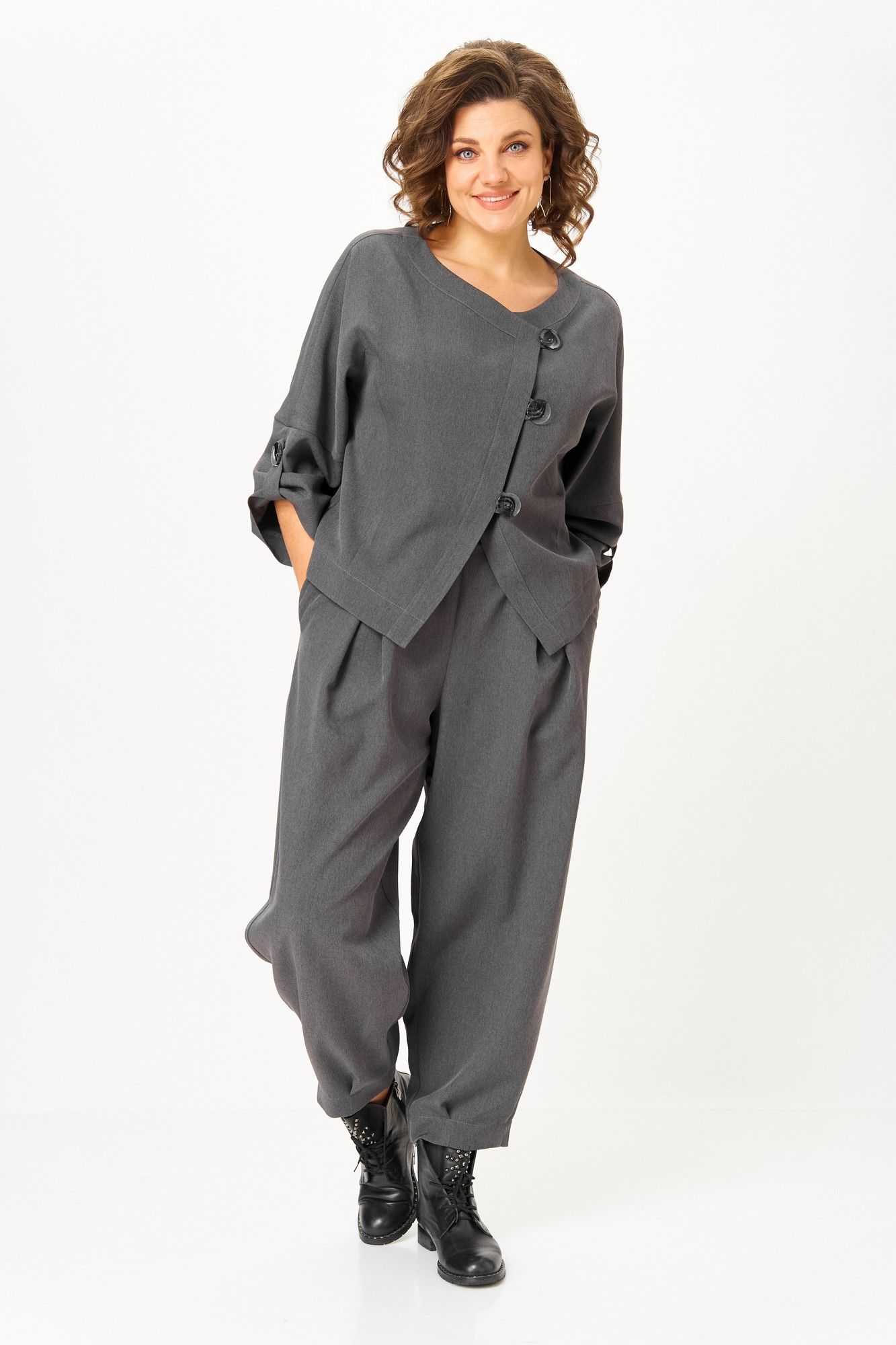 Брючные костюмы Michel chic 1436/1 графит