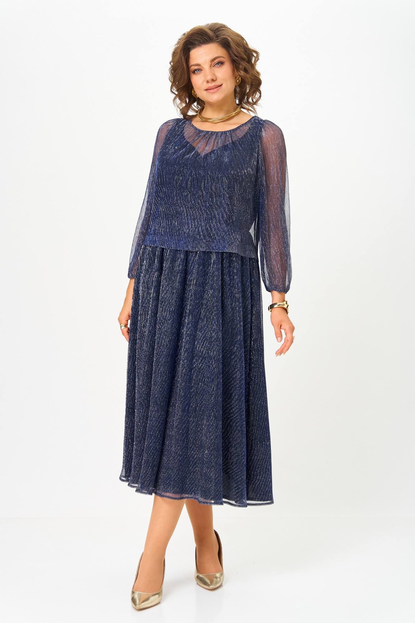 Платья Slaviaelit 562 св.синий