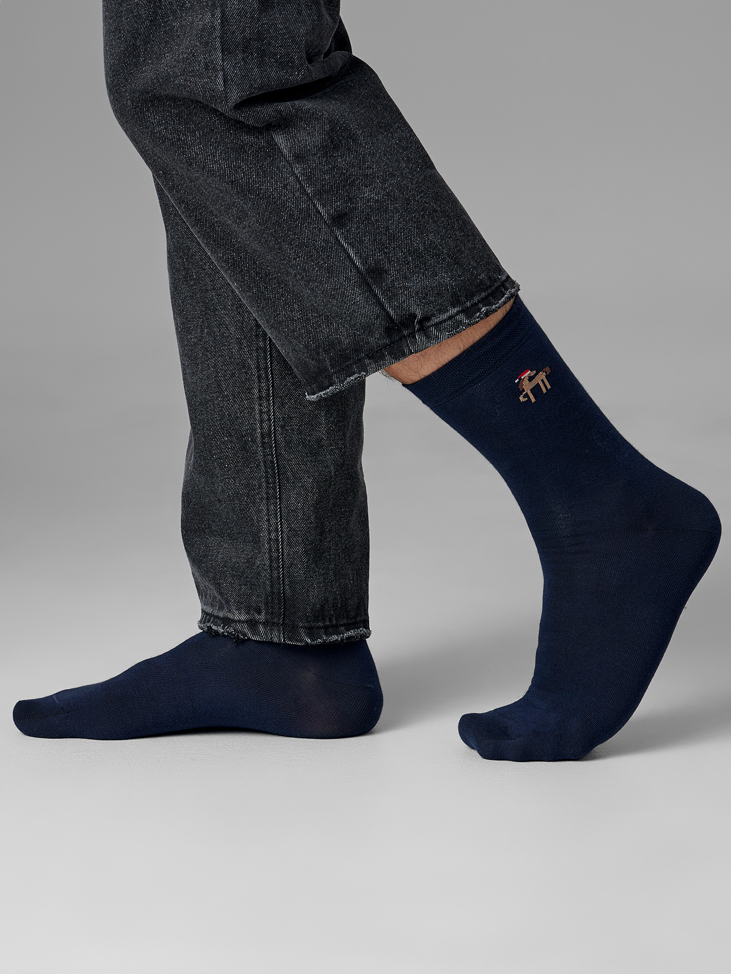 Носки и гетры Mark Formelle 017K-3423/25017K-1 т.синий_рис.3423