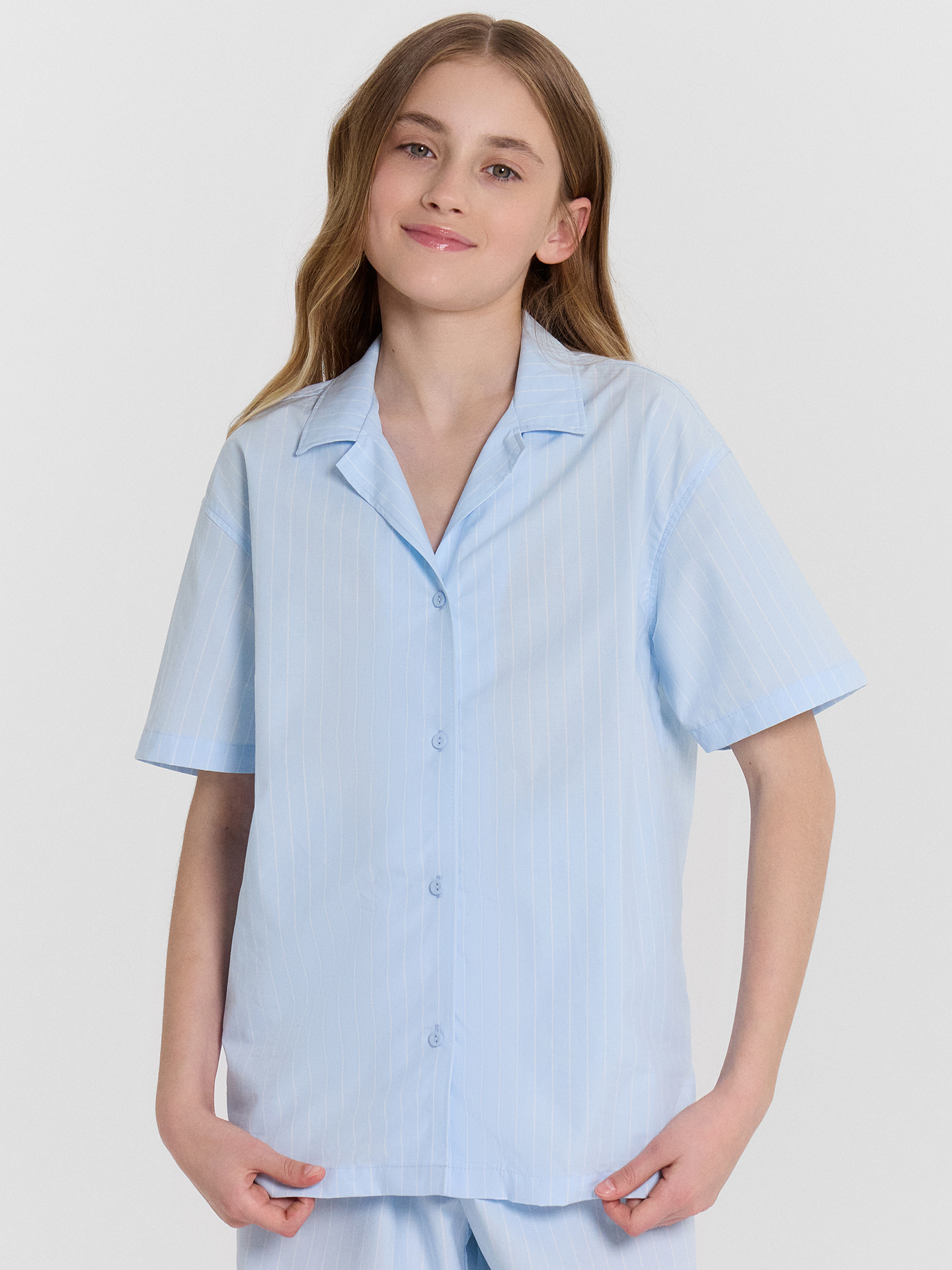 Майки и топы Mark Formelle 117941/24-33340П-9 полоска_на_голубом