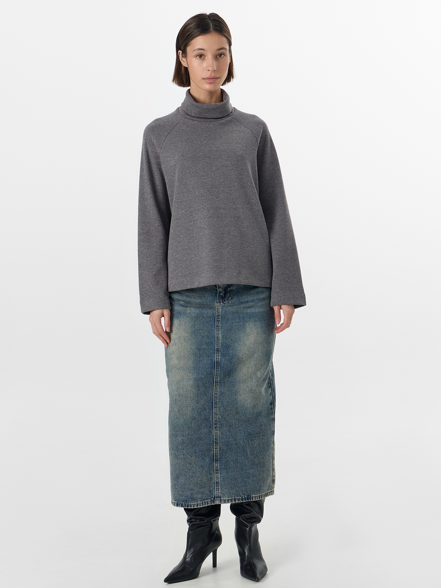 Джемперы Mark Formelle 122531/25-39387Ц-26 серый_меланж_Gulle_4654_D