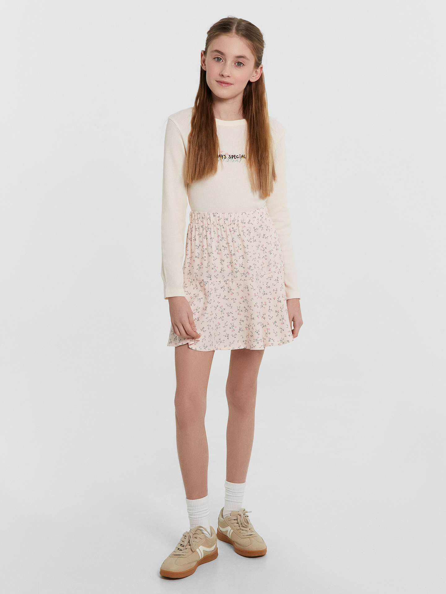 Шорты Mark Formelle 137754/24-31758П-9 цветы_на_нежно_розовом