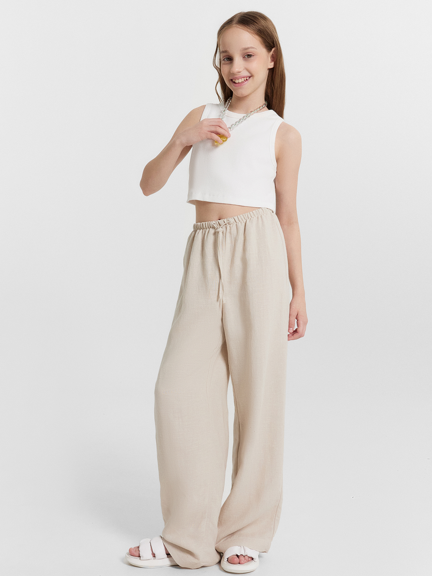 Брюки Mark Formelle 187838/24-33151Ц-9 св.молочный