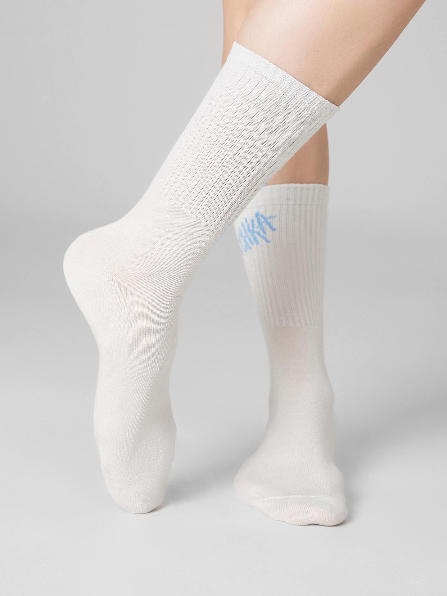 Носки и гольфы Mark Formelle 217K-3437/25217K молочный_серебр.люрекс_рис.3437