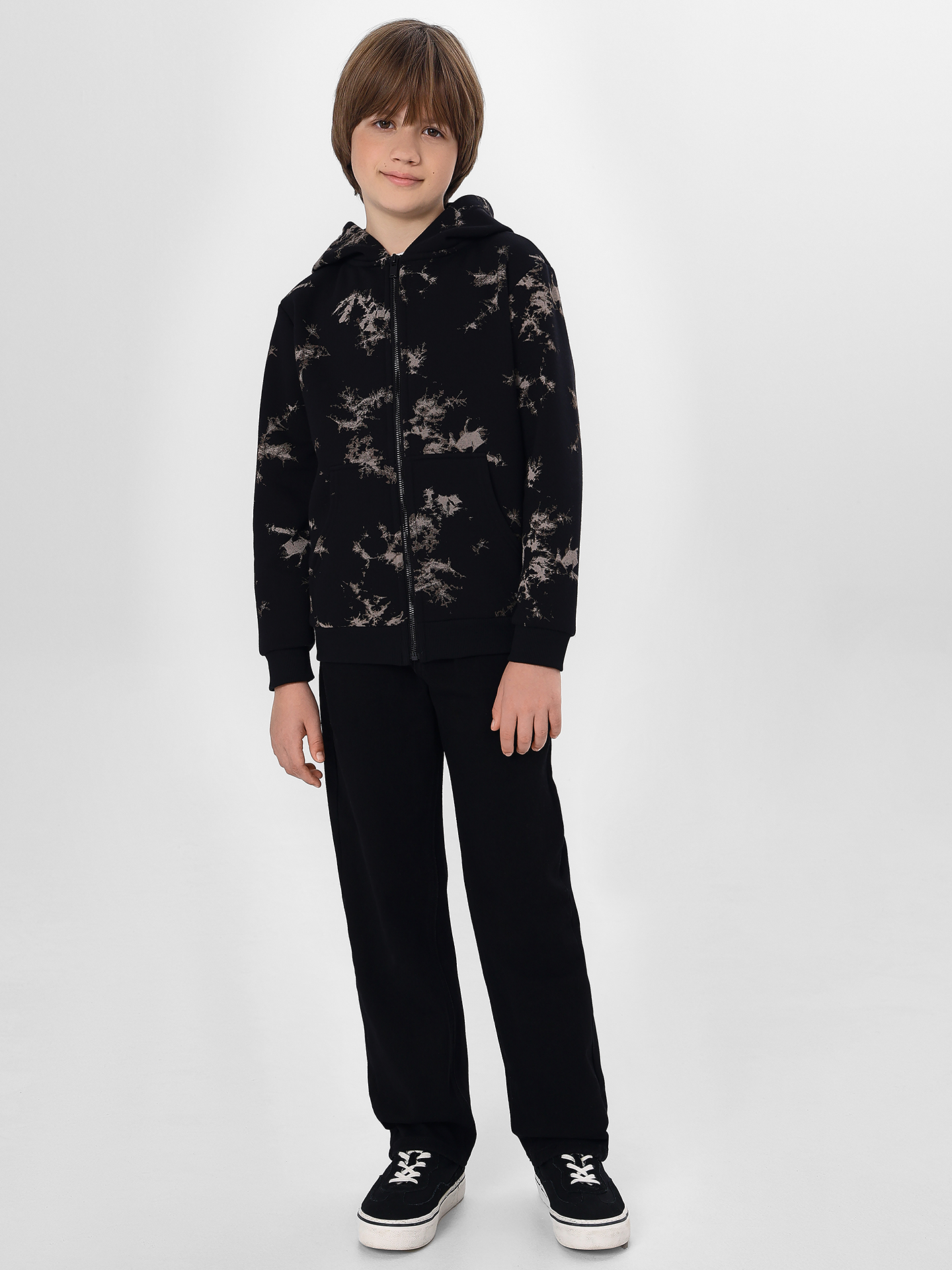 Толстовки Mark Formelle 363321/25-37082П-7П разводы_на_черном