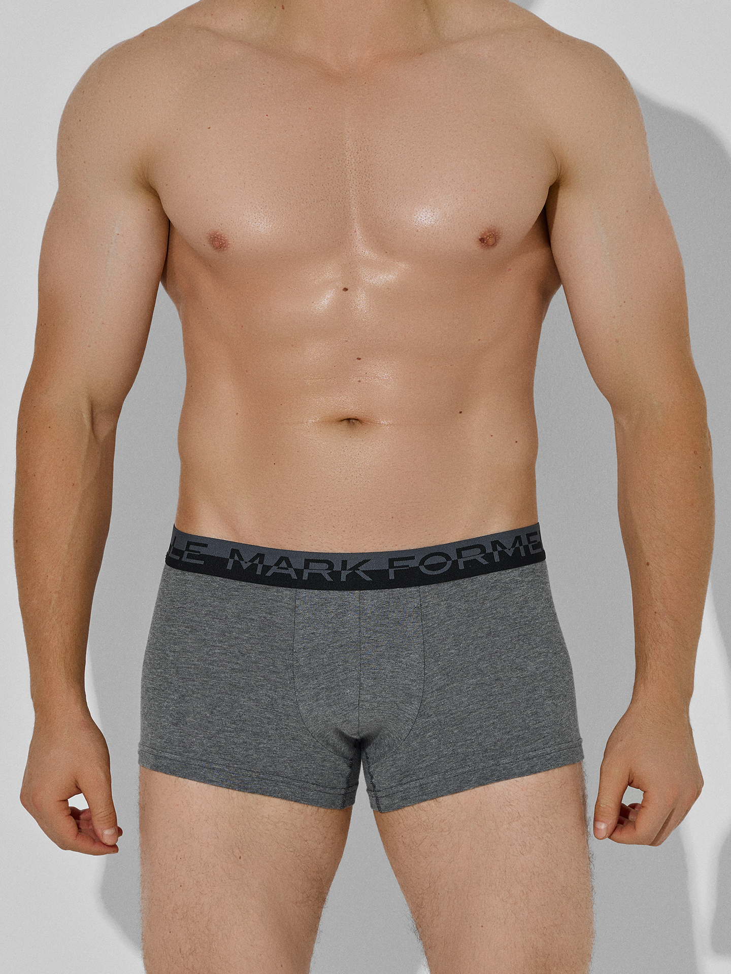 Нижнее белье Mark Formelle 411124-2/25-5129ПК-5 т.серый_меланж_4348_F_графит