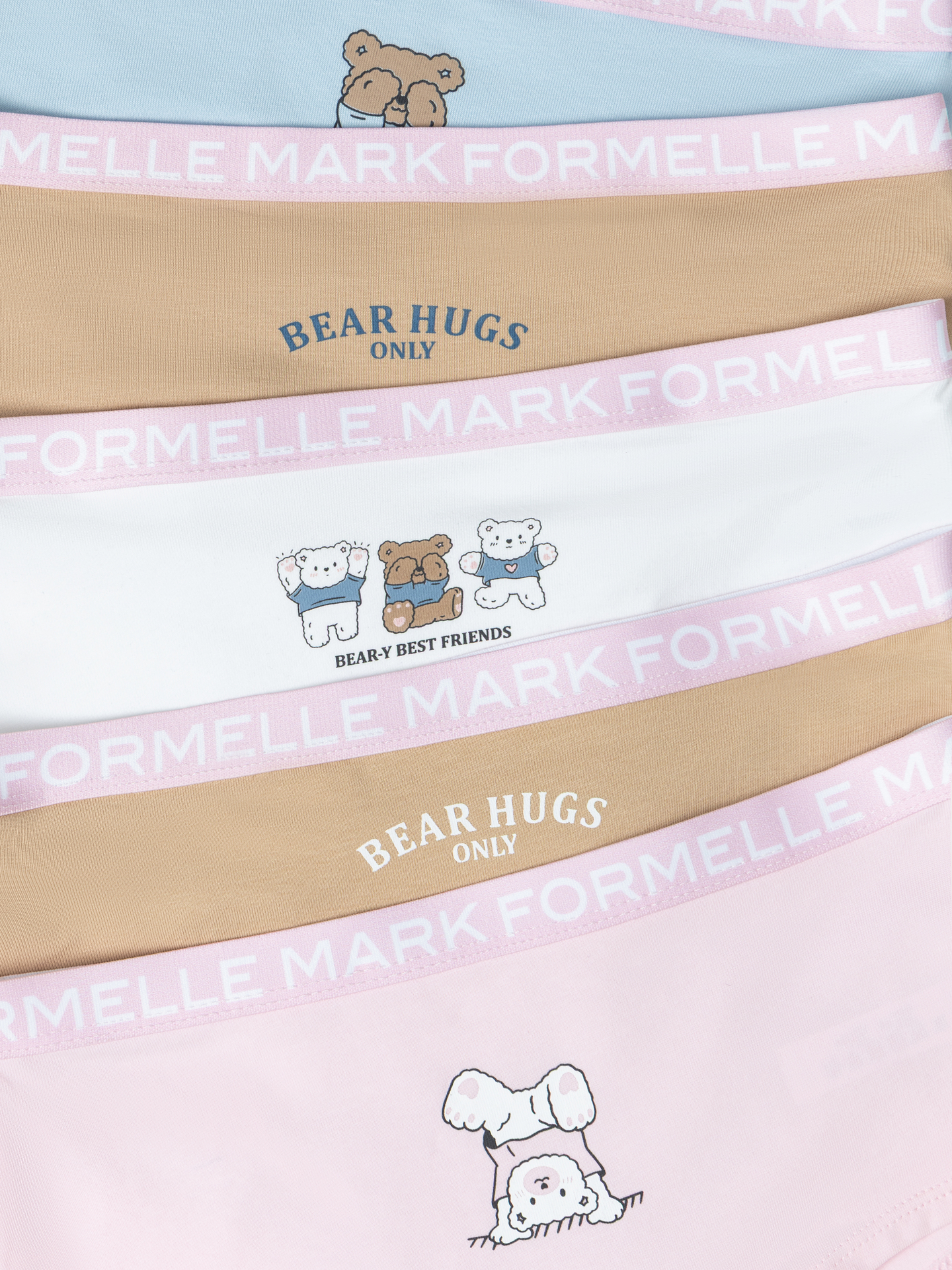 Трусы Mark Formelle 417728-5/25-10-36177П-5 обжаренный_миндаль_печать_2_сл_1тр_3тр_5тр_на_