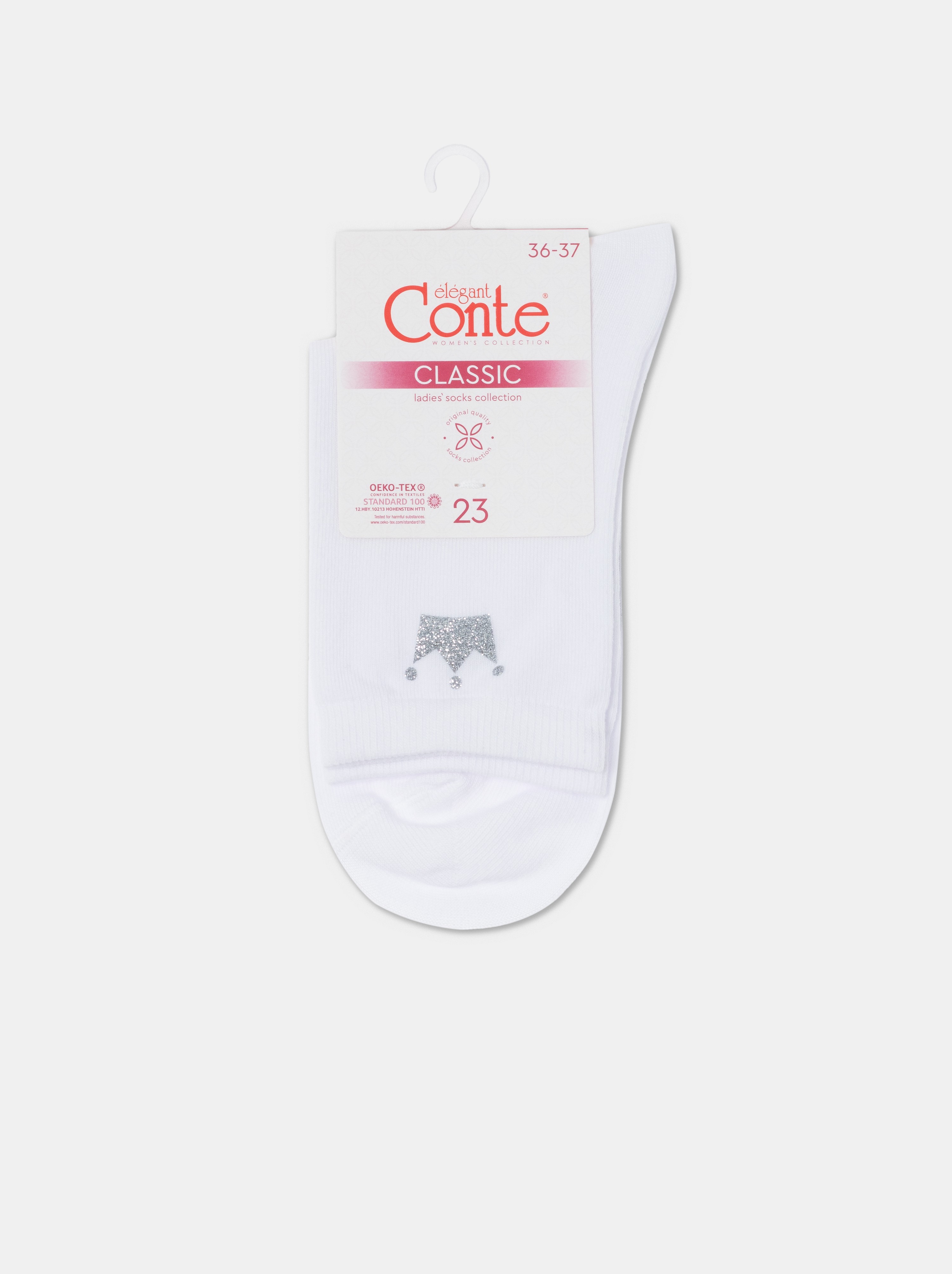 Носки и гольфы CONTE CLASSIC белый 22С-40СП