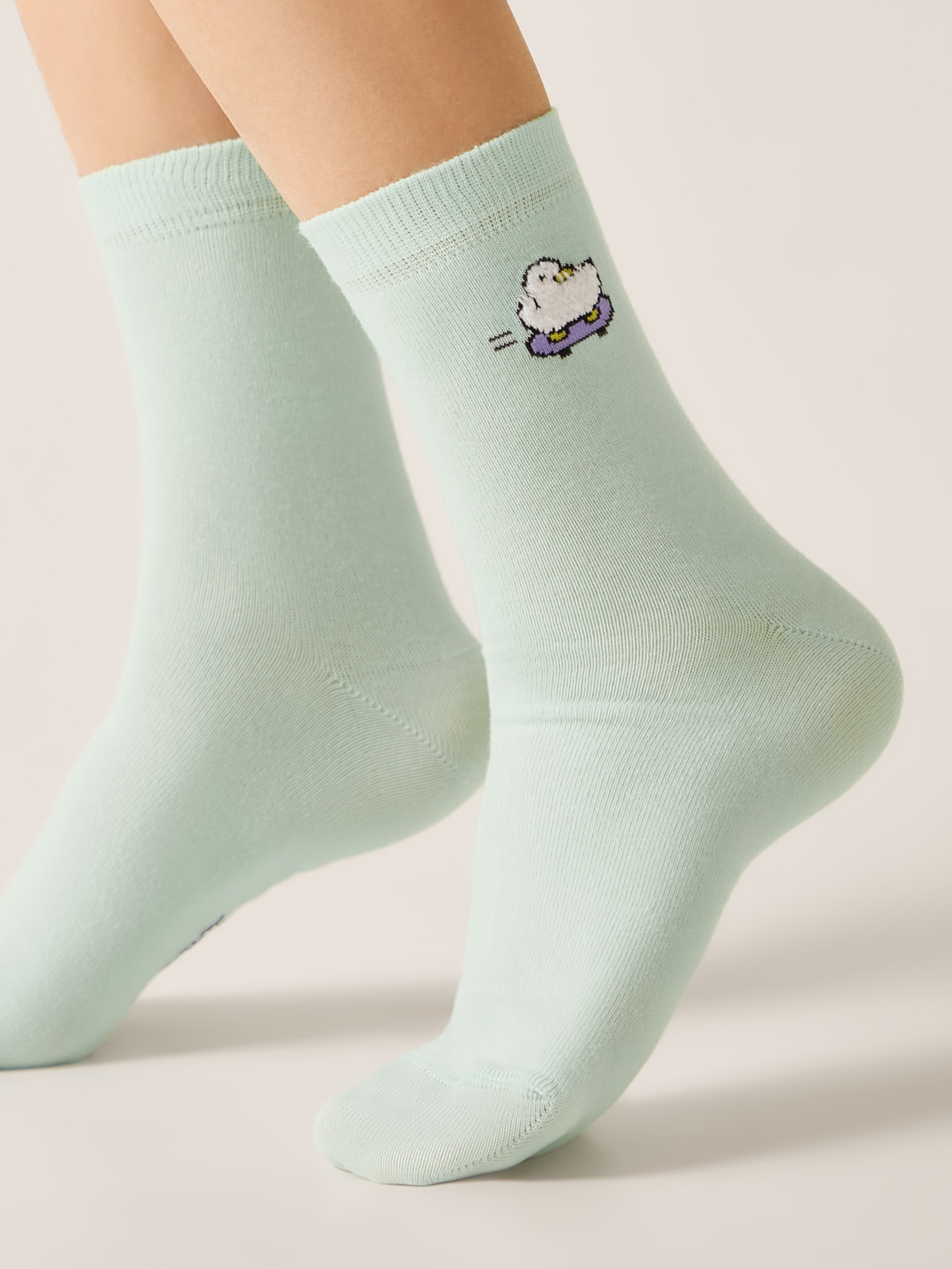 Носки и гольфы CONTE CLASSIC бледно-бирюзовый 24С-151СП